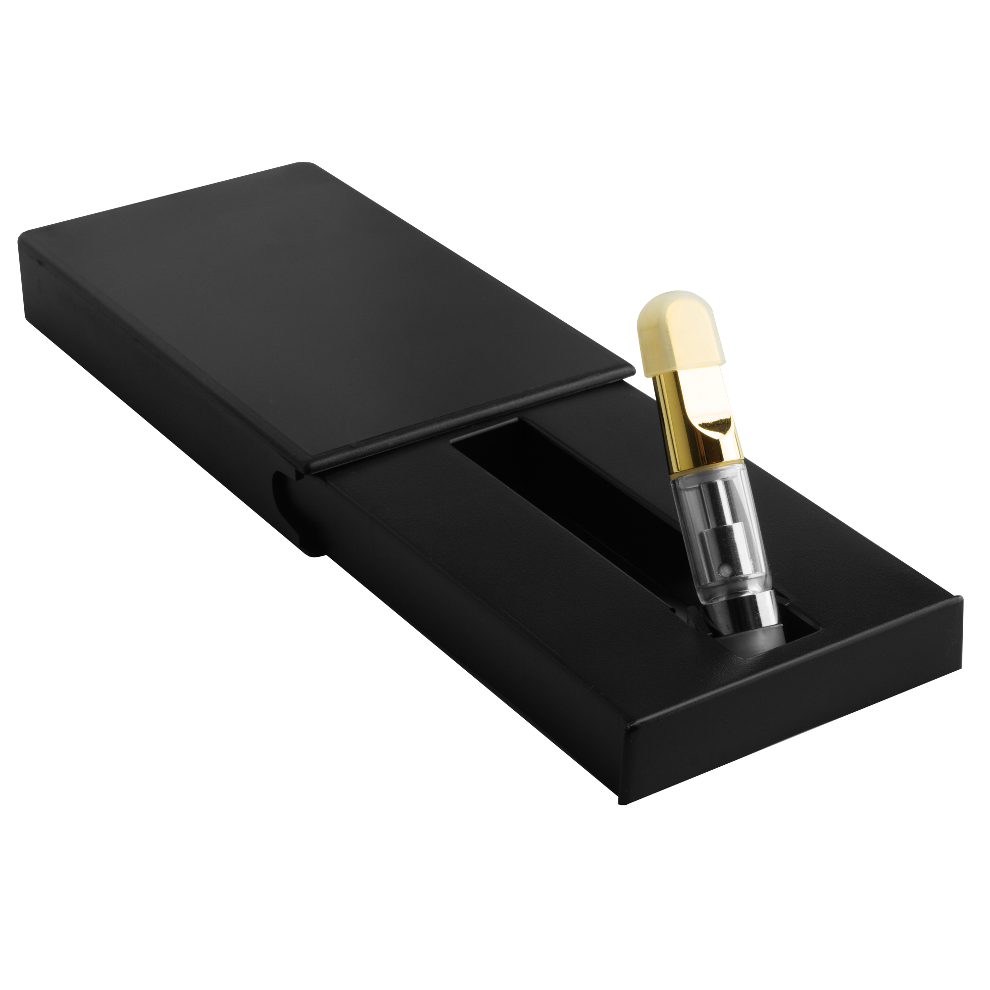 Cart Lock - Press N Pull Child Resistant Vape Cartridge Slider Box - Wholesale Packaging