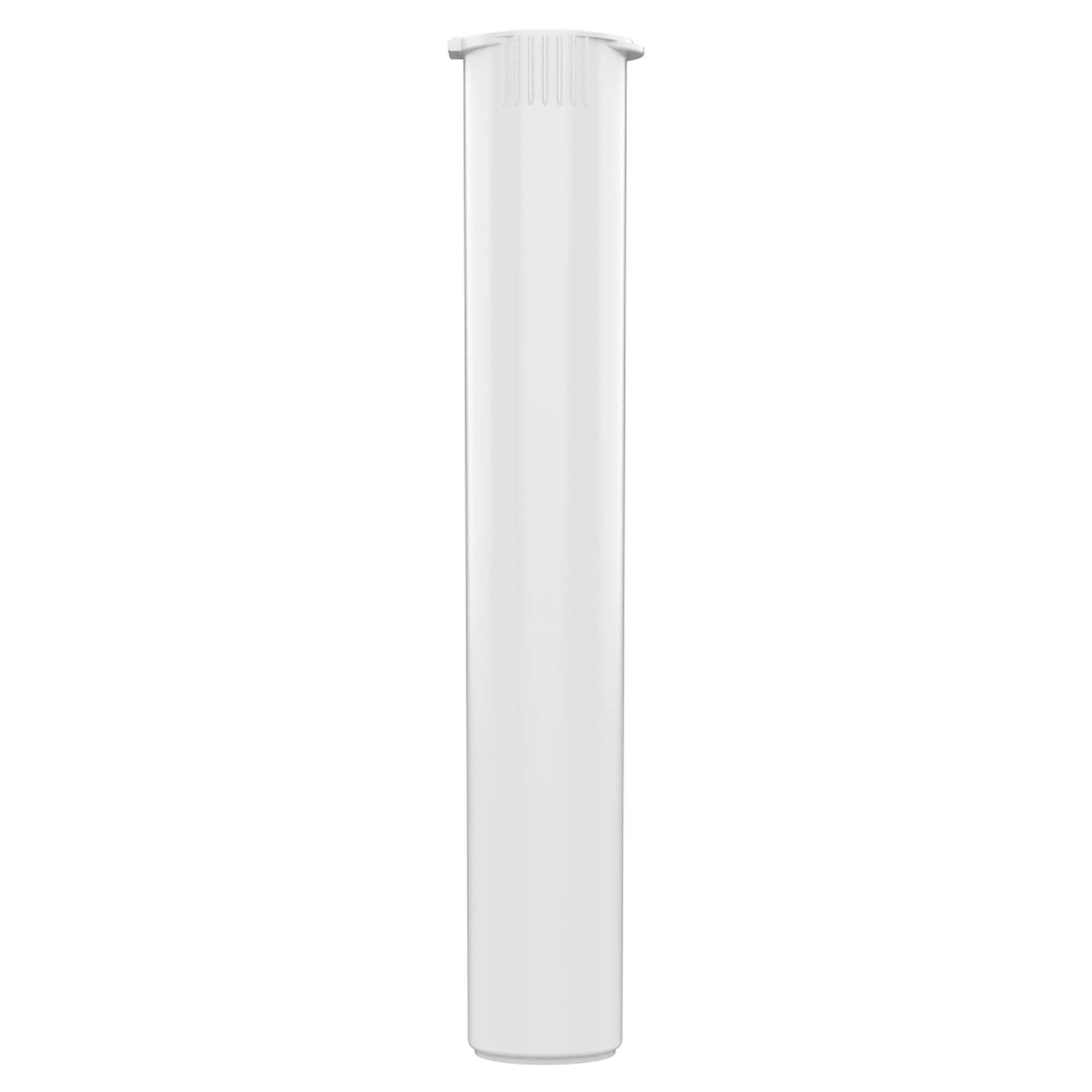 116mm White Pop Top Pre Roll Child Resistant Tubes - (500 qty.) - Dragon Chewer
