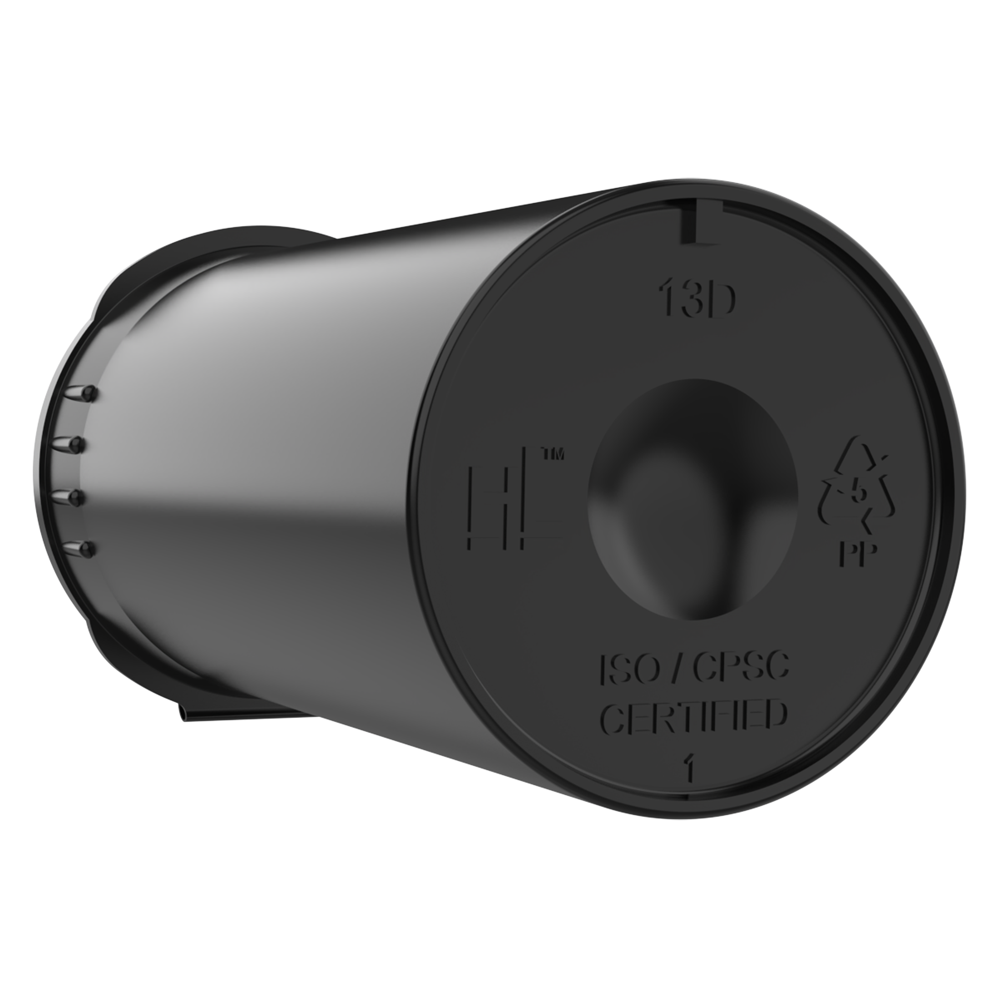 13 Dram Black Dragon Chewer custom Pop Top premium wholesale cannabis cbd mushroom smell proof vials jars cans highlock HL supplies 100% recyclable premium plastic custom