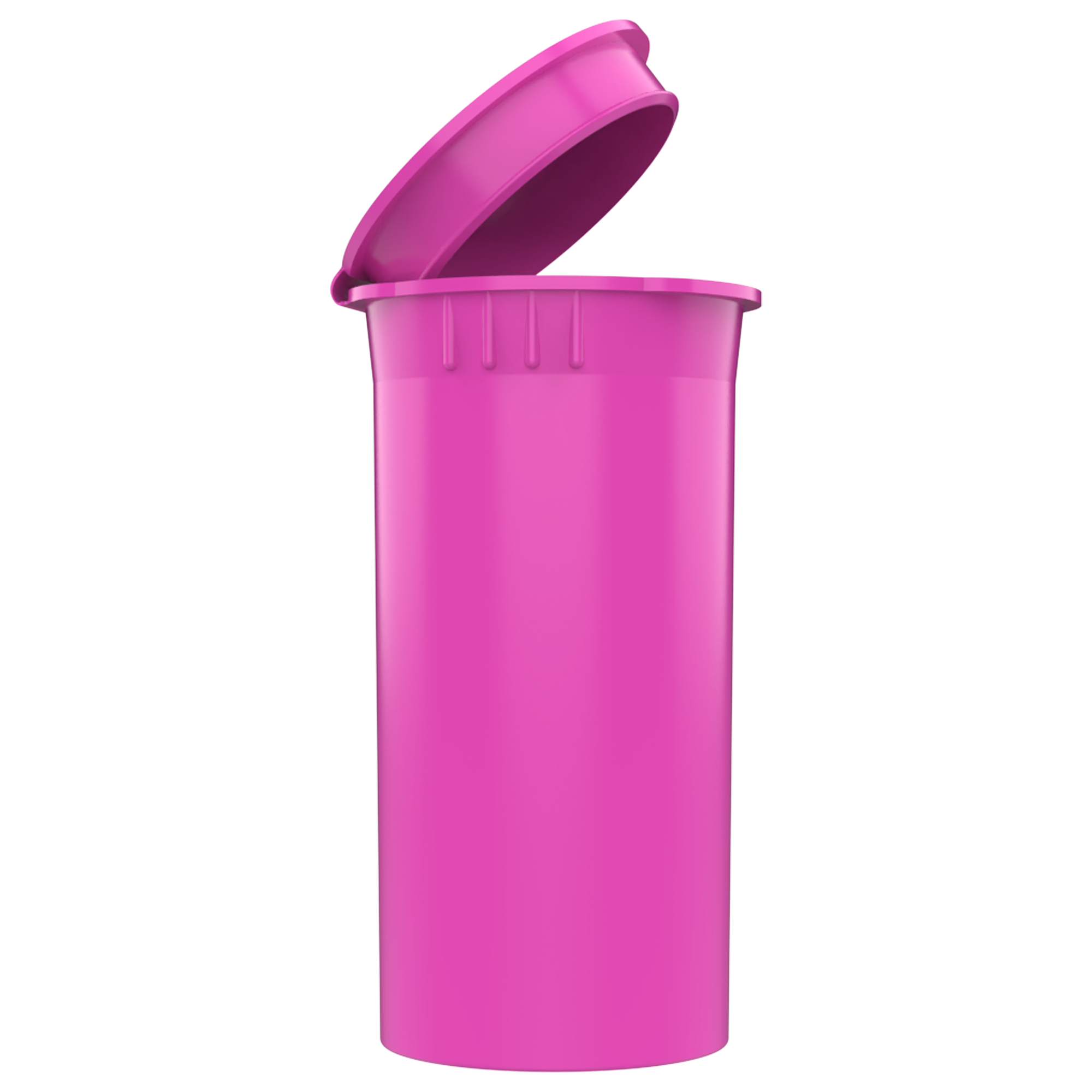 13 Dram Opaque Pink Child Resistant Pop Top Bottles (315 qty.) - Dragon Chewer