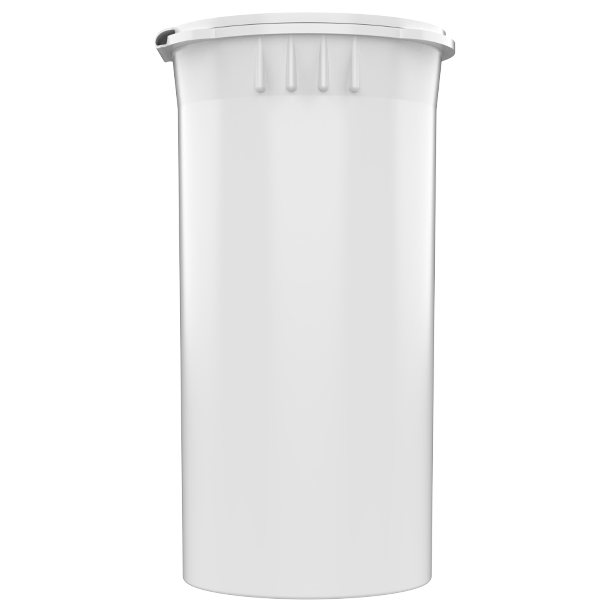 13 Dram Opaque White Child Resistant Pop Top Bottles (315 qty.)