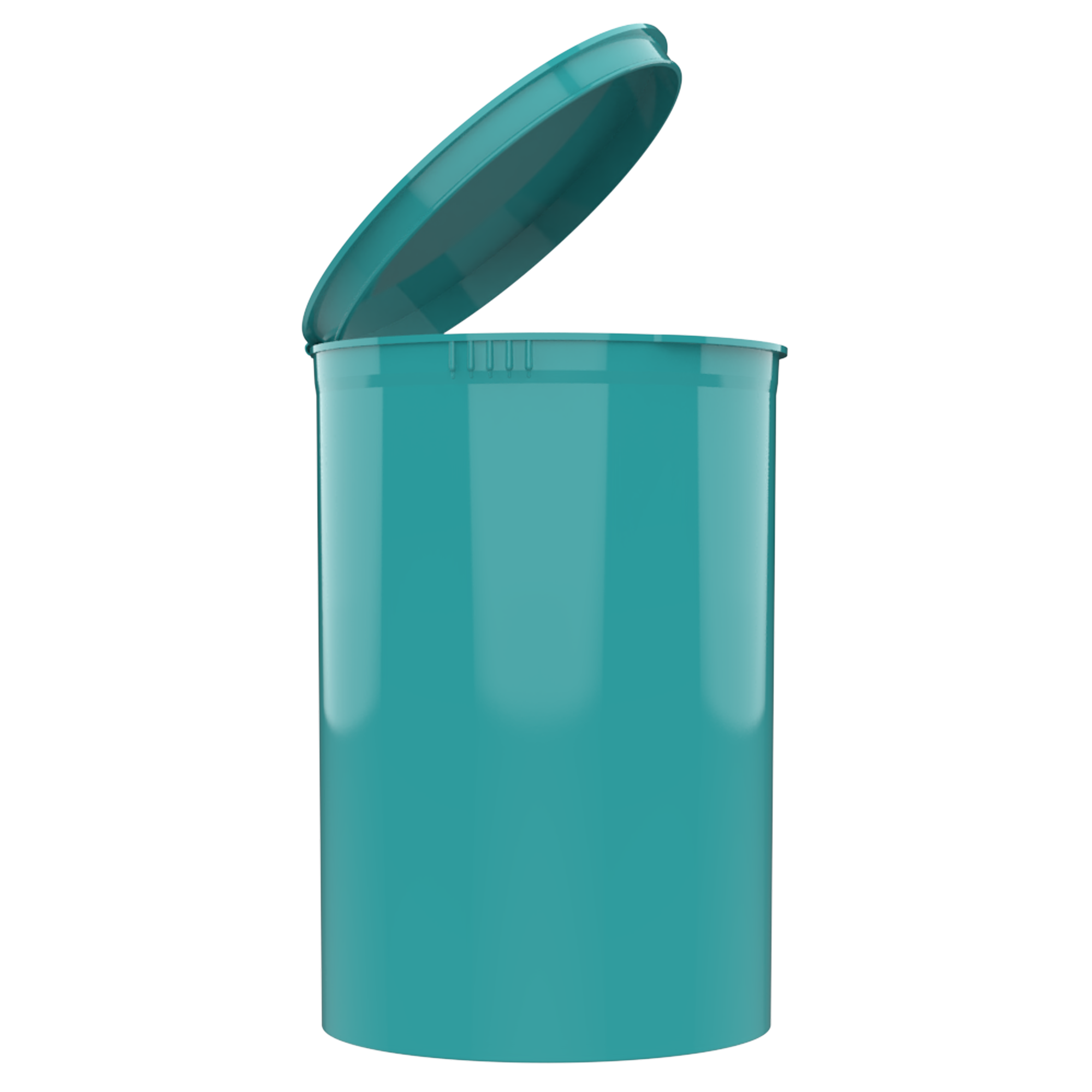 160 Dram Aqua Squeeze top big large can cannabis marijuana packaging containers jars bottles vials dragon chewer CPSC ISO ASTM certified compliance compliant bulk airtight