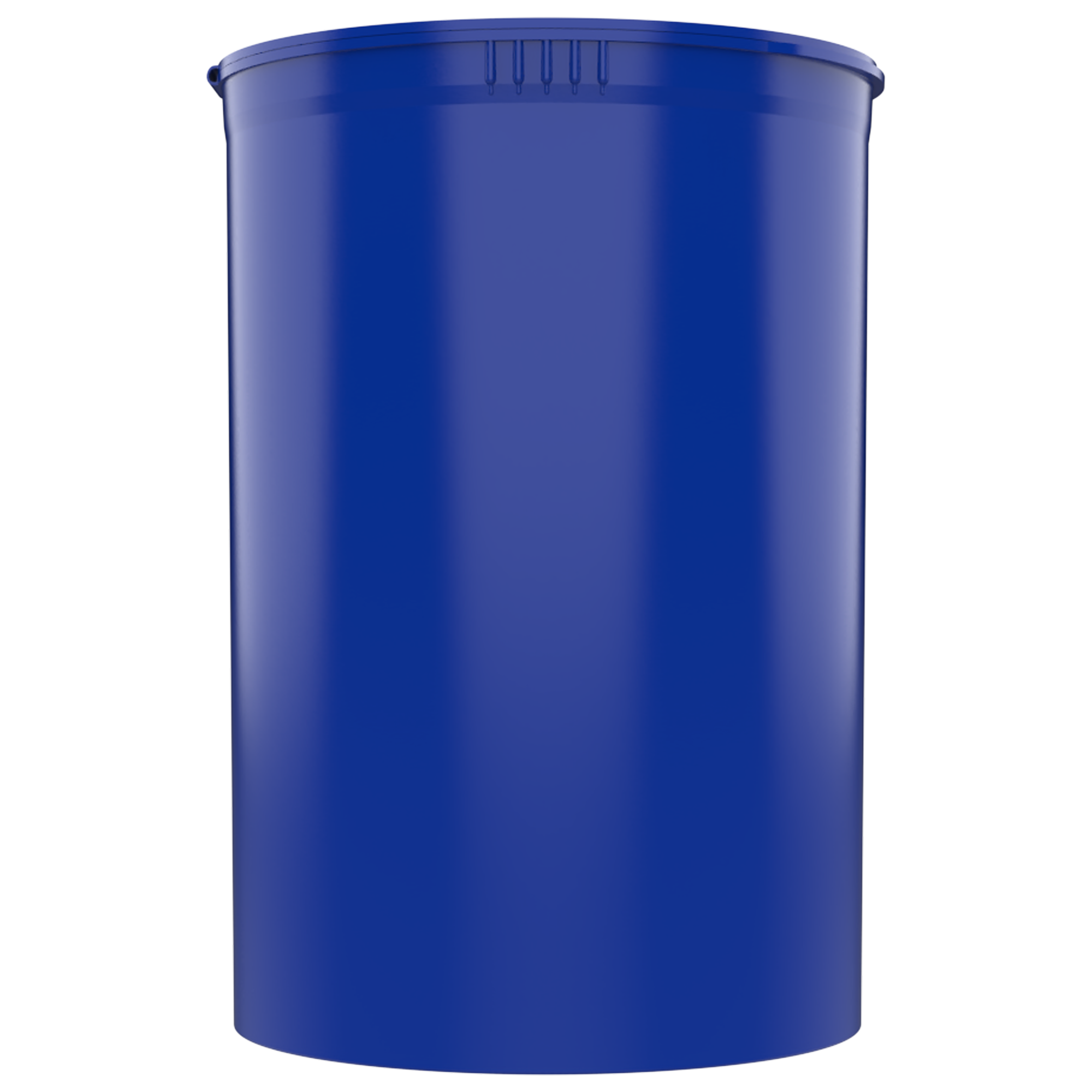 160 Dram Opaque Blue Child Resistant Pop Top Bottles (33 qty.)