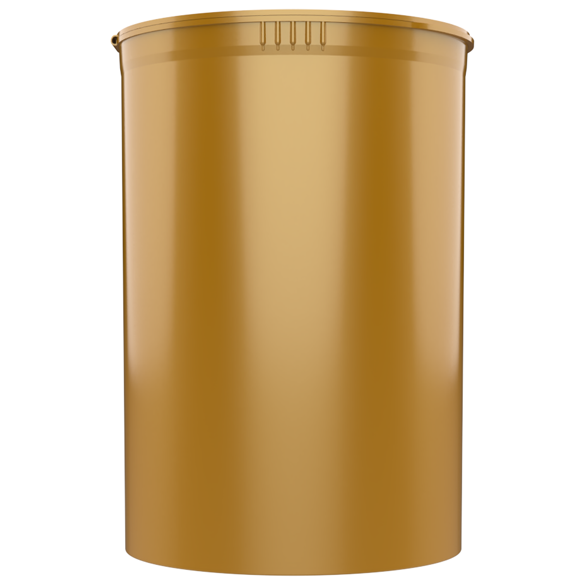 160 Dram Opaque Gold Child Resistant Pop Top Bottles (33 qty.)