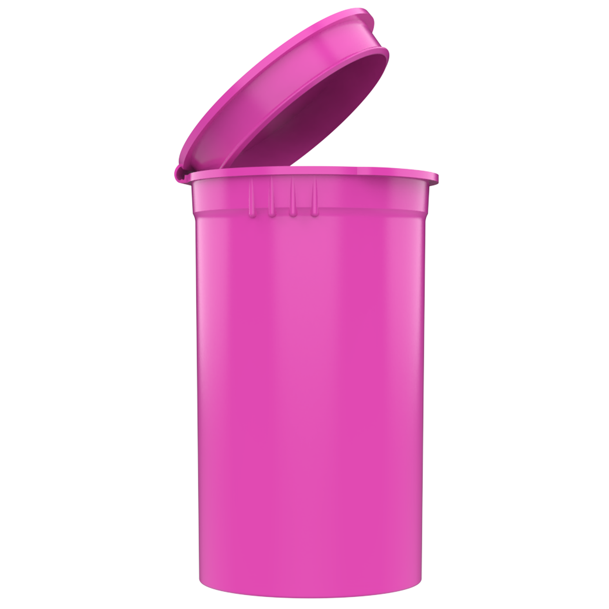 19 Dram Opaque Pink Child Resistant Pop Top Bottles (225 qty.) - Dragon Chewer