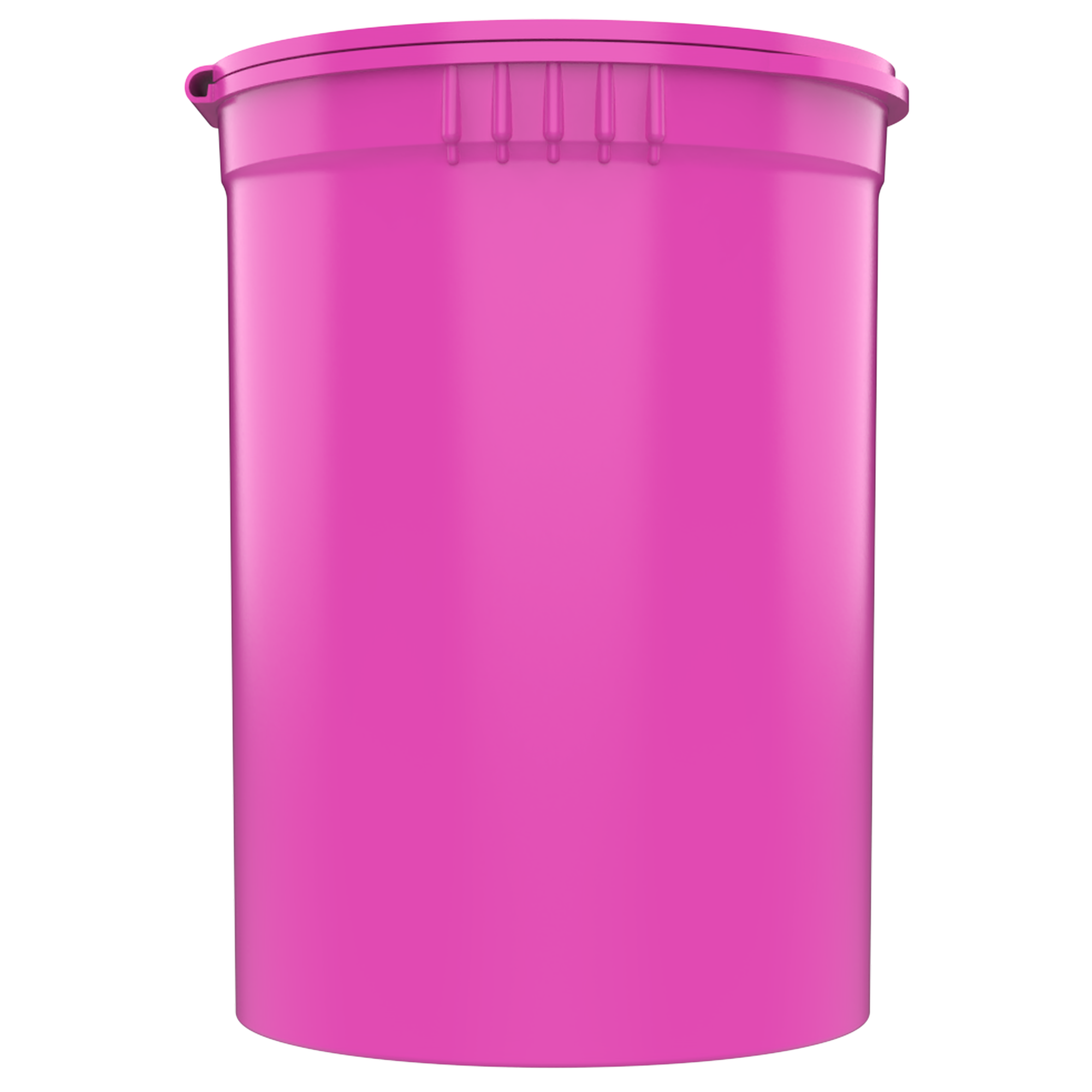 30 Dram Opaque Pink Child Resistant Pop Top Bottles (160 qty.) - Dragon Chewer