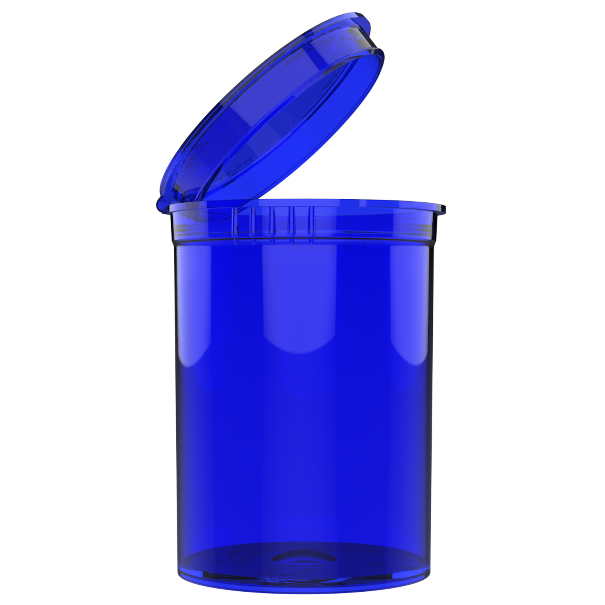 30 Dram Translucent Red Squeeze top can cannabis marijuana packaging containers jars bottles vials dragon chewer CPSC ISO ASTM certified compliance compliant bulk airtight translucent transparent