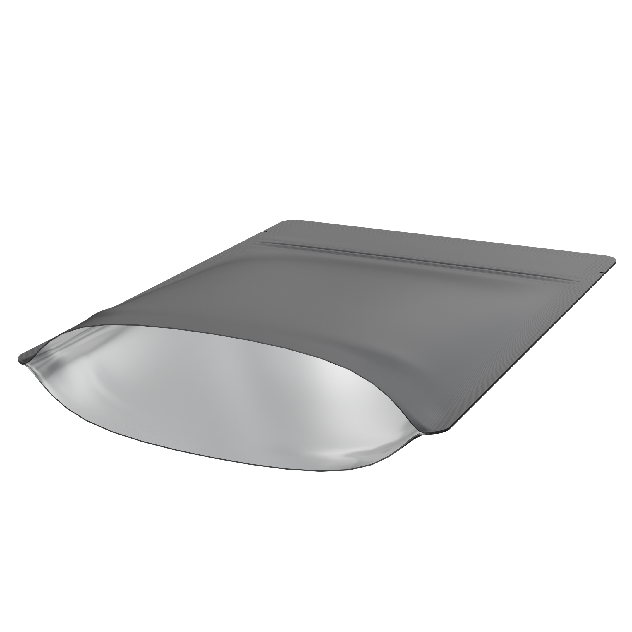 1/8 Ounce Matte Black & Matte Black Mylar Bags - Fast Fill (1000 qty.) - Dragon Chewer