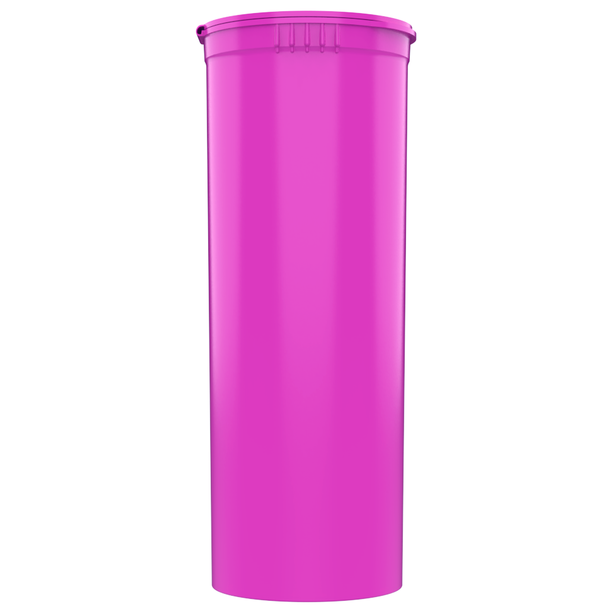 60 Dram Opaque Bubblegum Pink Child Resistant Pop Top Bottles (75 qty.) - Dragon Chewer