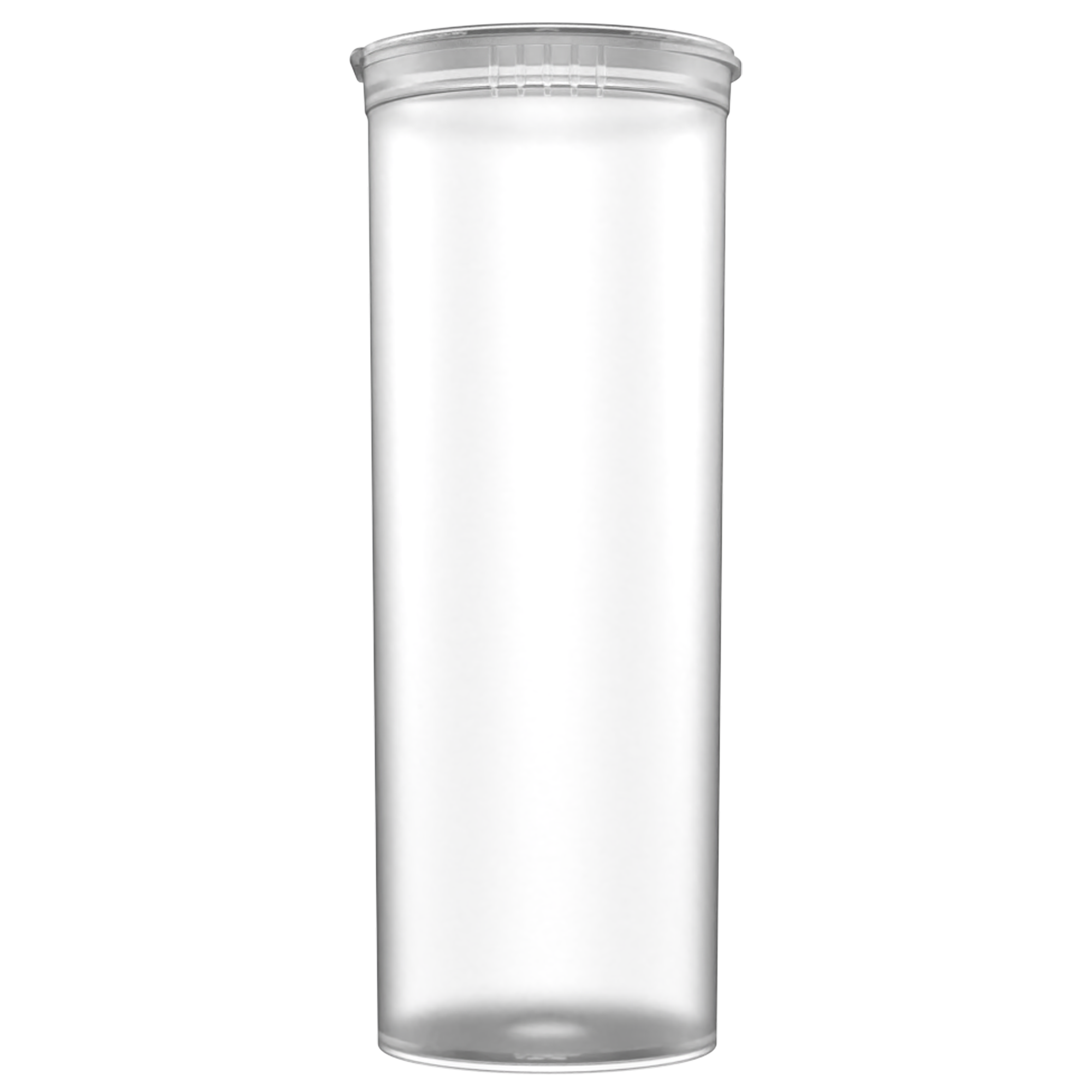 60 Dram Translucent Clear Child Resistant Pop Top Bottles (75 qty.)