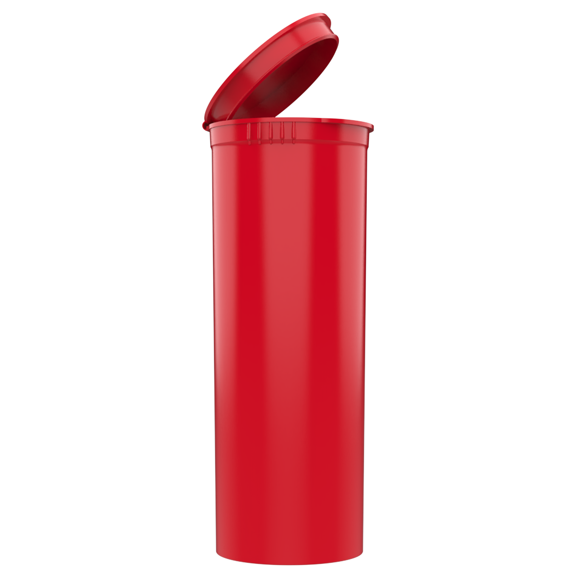 60 Dram Red Squeeze top tall can cannabis marijuana packaging containers jars bottles vials dragon chewer near me bulk air tight highlock HL