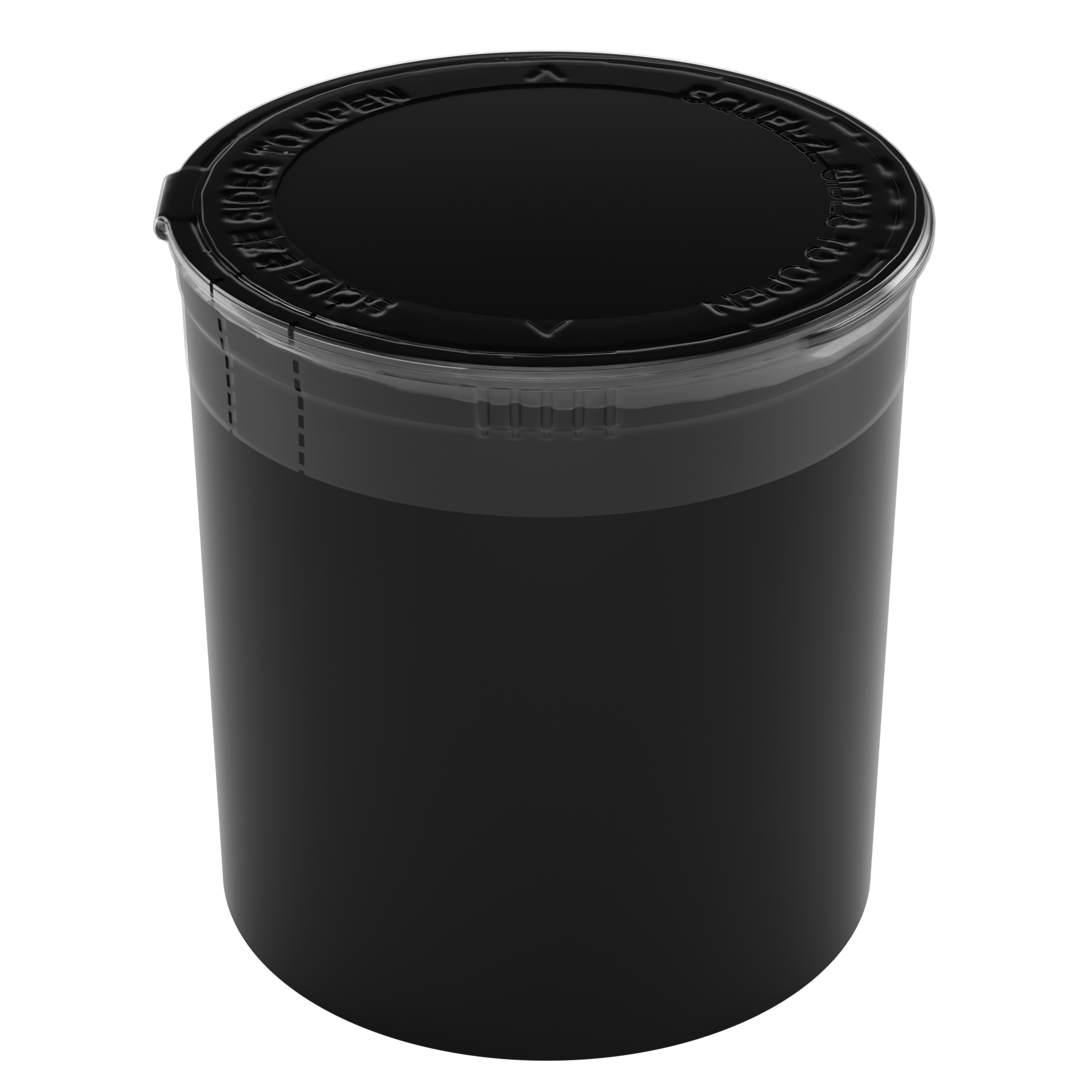 Shrink Bands - 90 Dram Pop Top Containers - Tamper Evident Perforated - (1,000 qty.) - Dragon Chewer