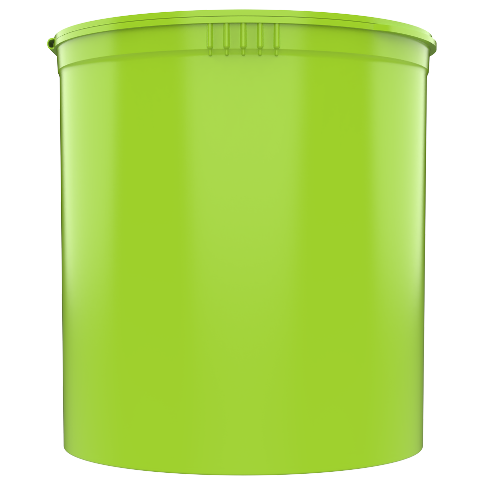 90 Dram Lime Green Highlighter Child Resistant Pop Top Bottles (60 qty