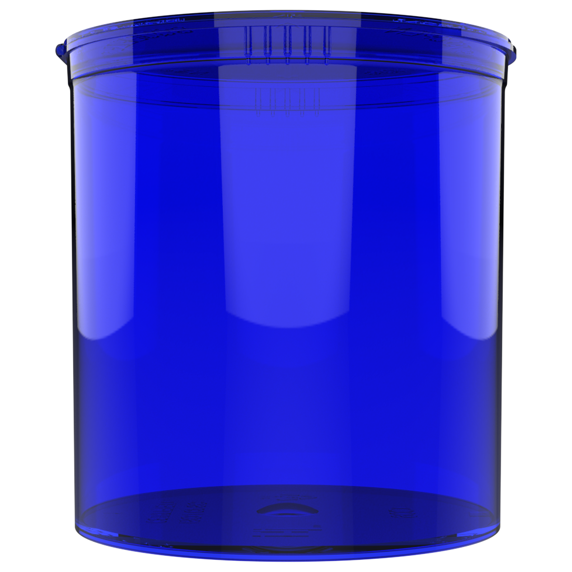 90 Dram Dragon Chewer translucent Blue Big Pop Top CR Child Resistant Compliant Wholesale Packaging Storage Containers Bottles Jars near me bulk empty custom labels cans