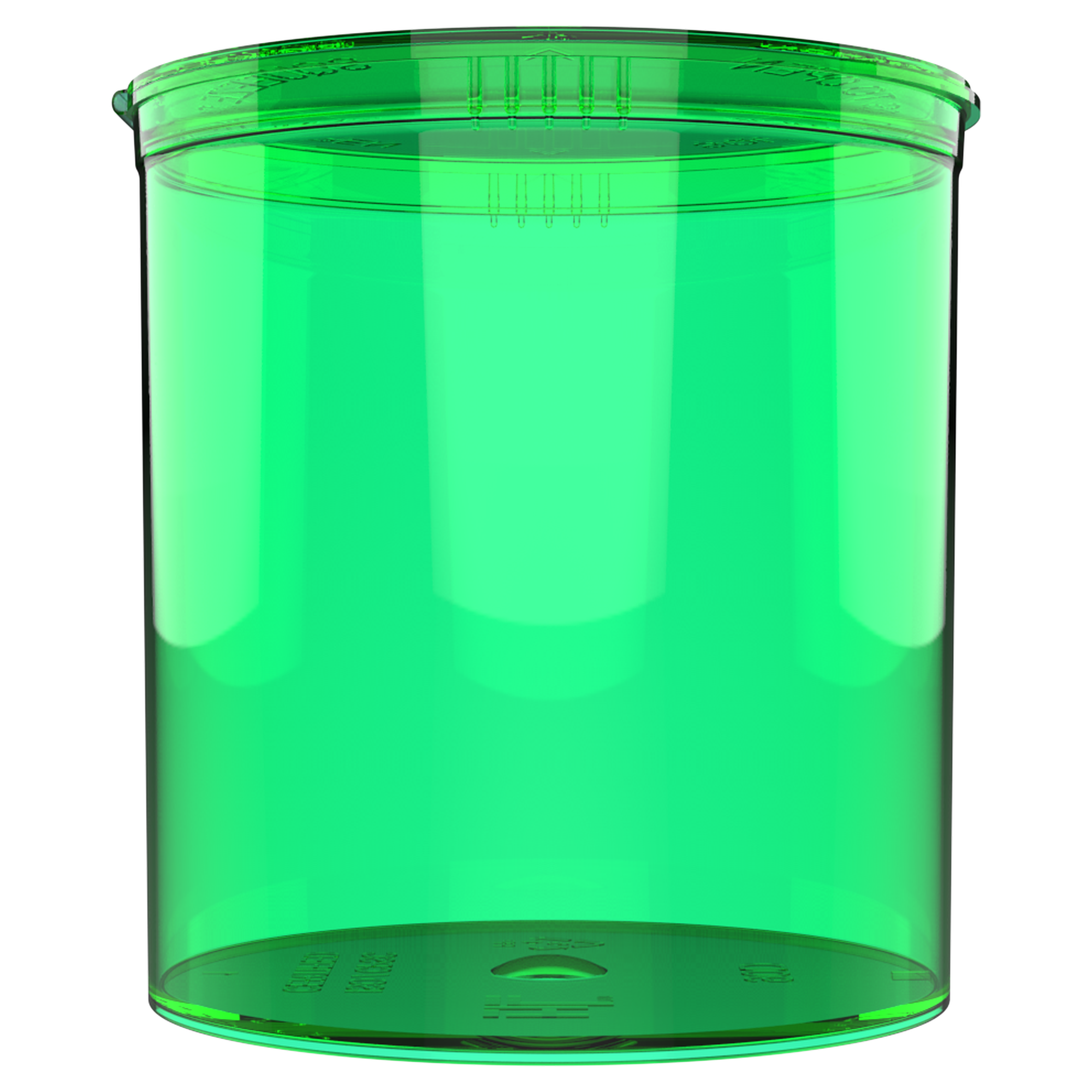 90 Dram Dragon Chewer translucent Green Big Pop Top CR Child Resistant Compliant Wholesale Packaging Storage Containers Bottles Jars. Capacity 1 one ounce 1/2 oz near me bulk empty custom labels cans