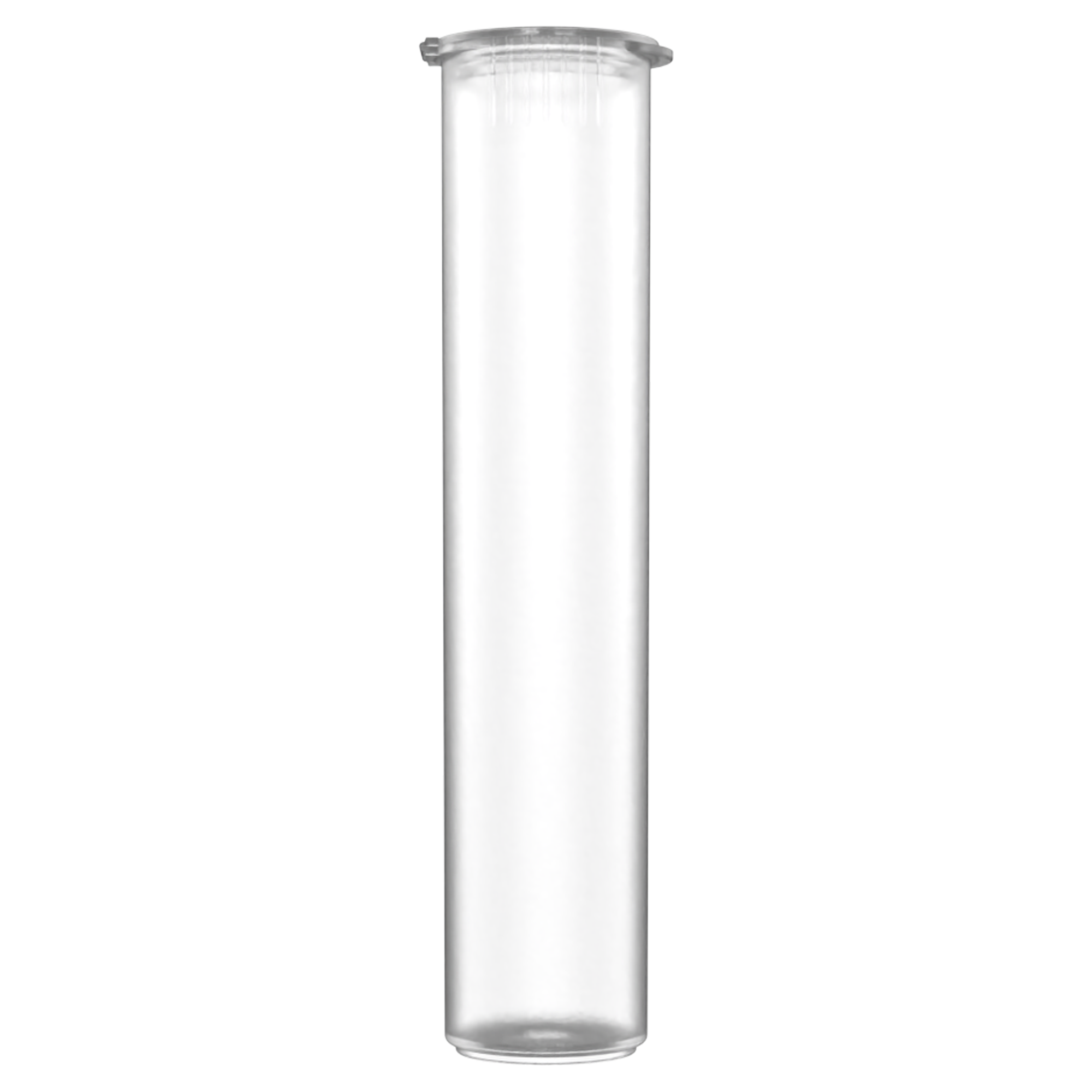 92mm Clear Pop Top Pre Roll Child Resistant Tubes - (700 qty.)