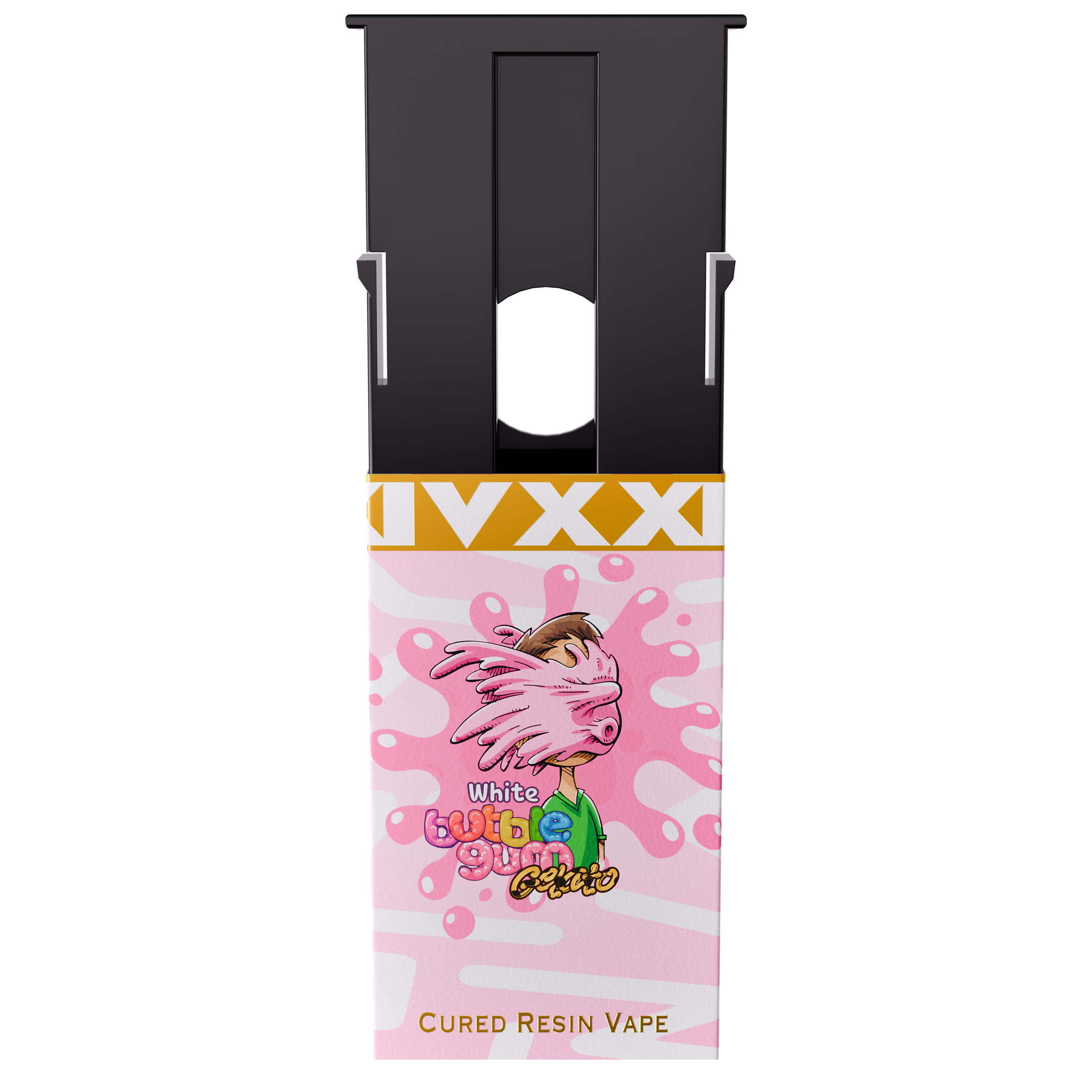 Premium Printed Designer Bubblegum Child Resistant CoverLock Slider Box - (275 qty.)