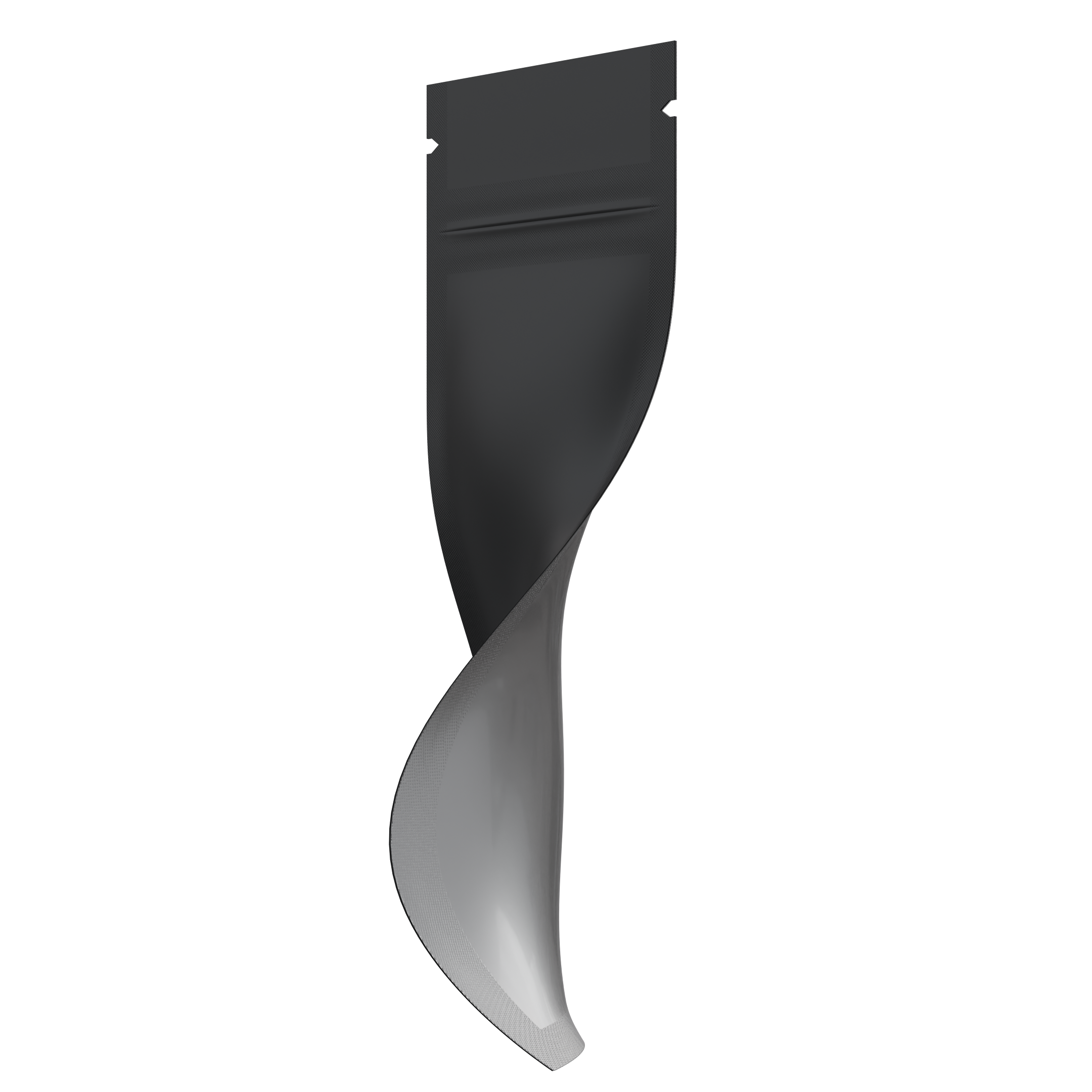 Matte Black Vista Clear Translucent Transparent Dragon Chewer syringe king size pre roll top zipper smell proof mylar bags by HIGHLOCK. Best thick wholesale bulk dispensary custom child resistant packaging 420 barrier bags tamper evident resealable large food storage 2.16x6 usa cheap amazon vape cartridge pen