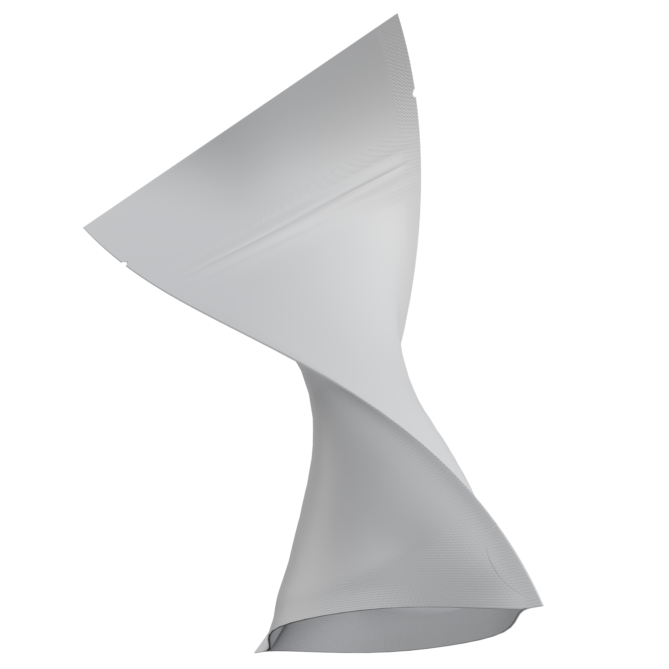 1/8 Ounce Matte White & Matte White Mylar Bags - (1000 qty.)