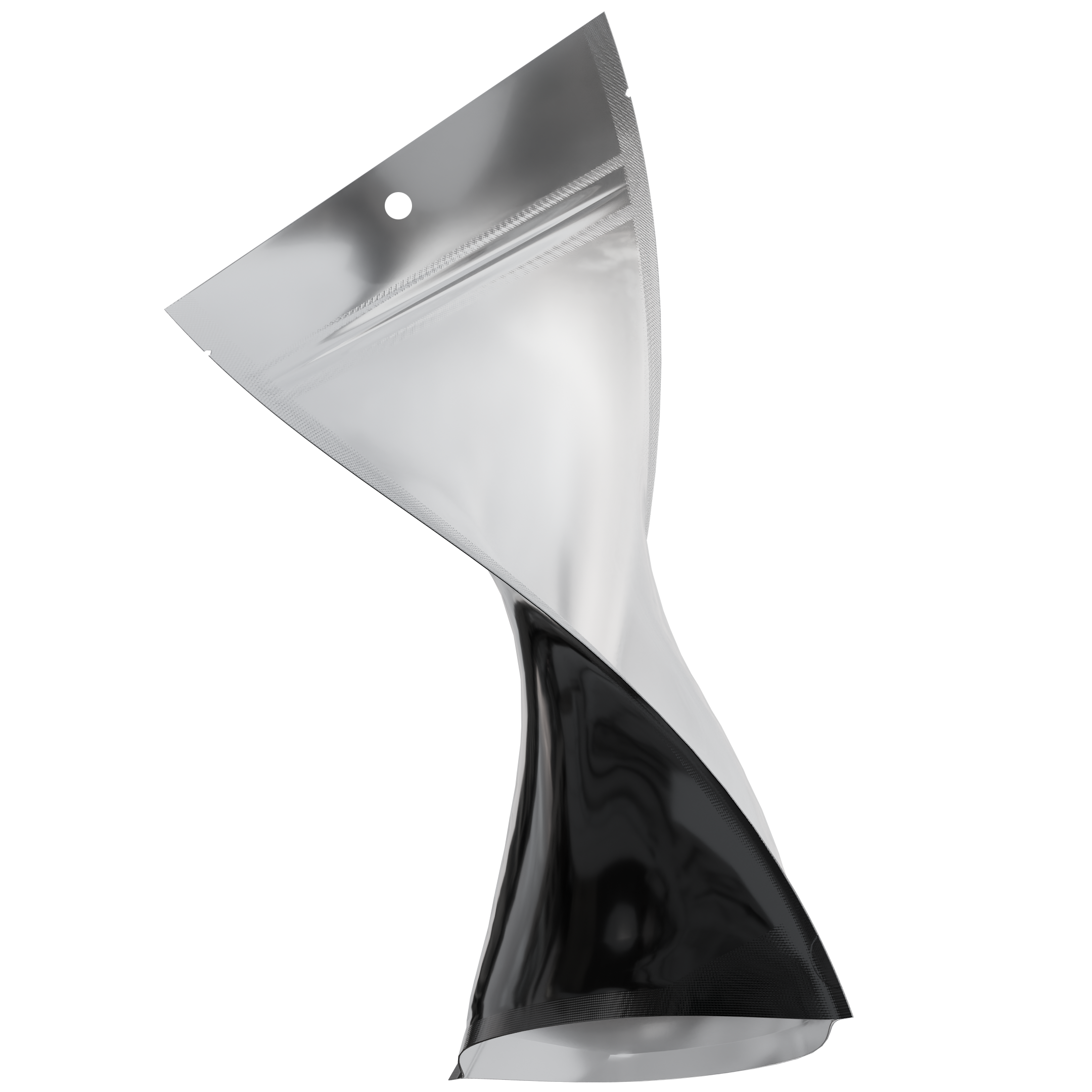 Gloss Black Vista Clear Translucent Transparent Dragon Chewer 14g gram 1/2 ounce smell proof mylar bags by HIGHLOCK. Best thick wholesale bulk dispensary custom child resistant packaging 420 barrier bags tamper evident resealable large food storage near me nearby 5x8x2 50 bulk pack hang hole