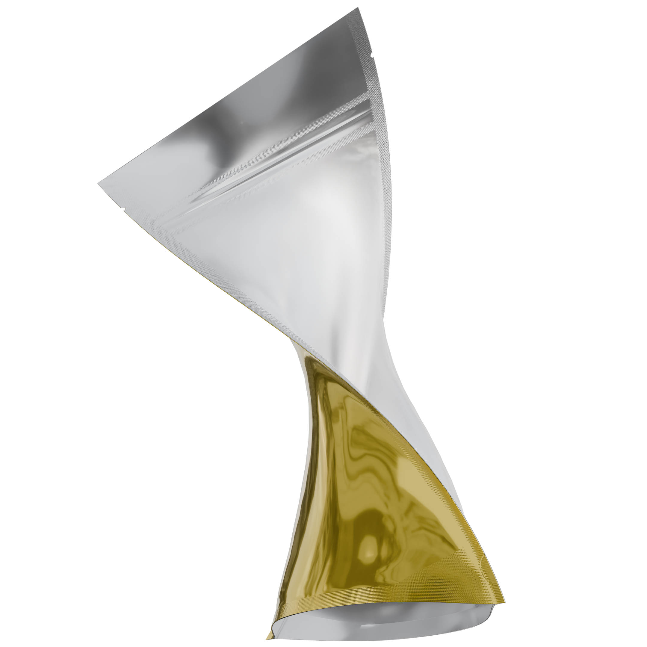 Gloss Gold Vista Clear Translucent Transparent Dragon Chewer 14g gram 1/2 ounce smell proof mylar bags by HIGHLOCK. Best thick wholesale bulk dispensary custom child resistant packaging 420 barrier bags tamper evident resealable large food storage near me nearby 5x8x2 50 bulk pack