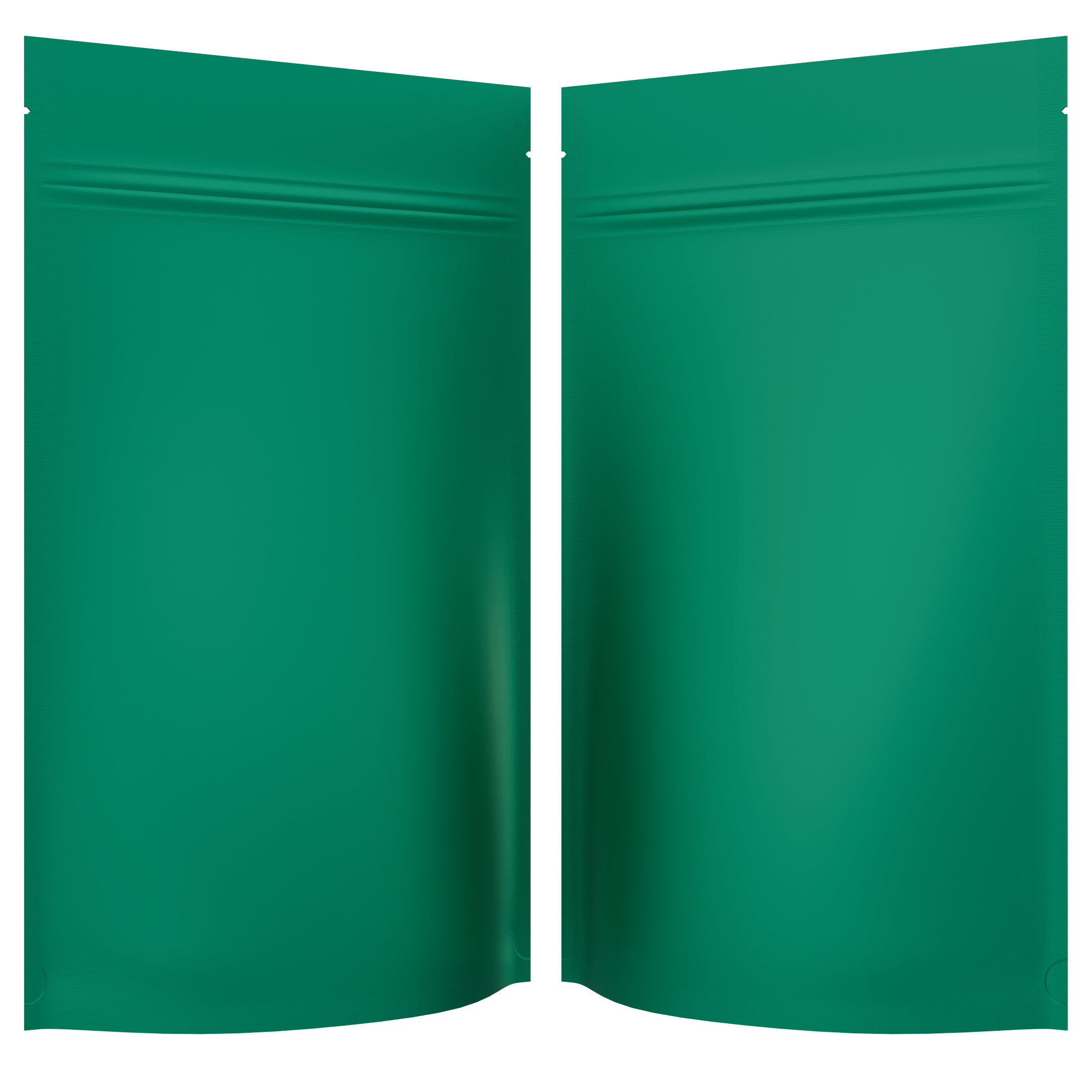 Matte Mint Green Opaque Dragon Chewer 14g gram 1/2 ounce smell proof mylar bags by HIGHLOCK. Best thick wholesale bulk dispensary custom child resistant packaging 420 barrier bags tamper evident resealable large food storage near me nearby 5x8x2