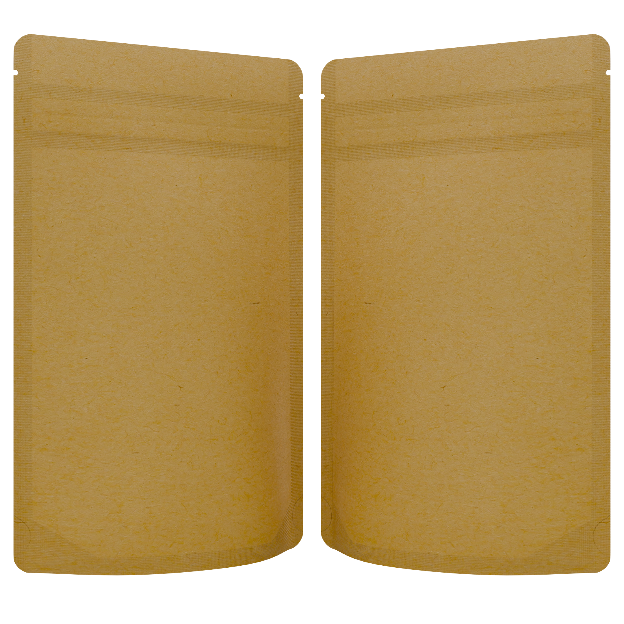 1/2 Ounce CR Exit Bags Kraft / Kraft - Tear Notch Mylar Bags - Child Resistant - (1,000 qty.) - Dragon Chewer