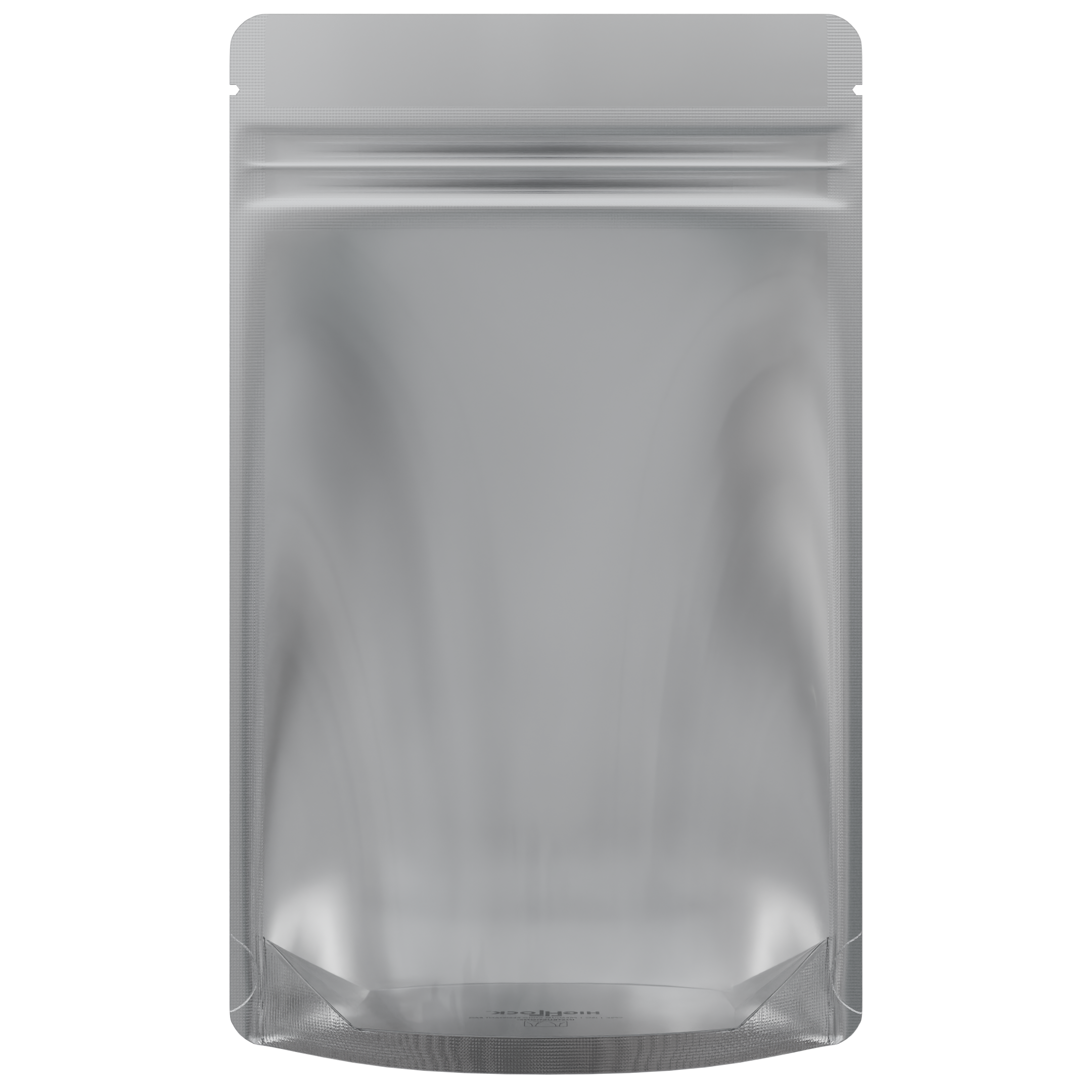 1/2 Ounce CR Exit Bags Matte Black / Gloss Clear - Tear Notch Mylar Bags - Child Resistant - (1,000 qty.) - Dragon Chewer