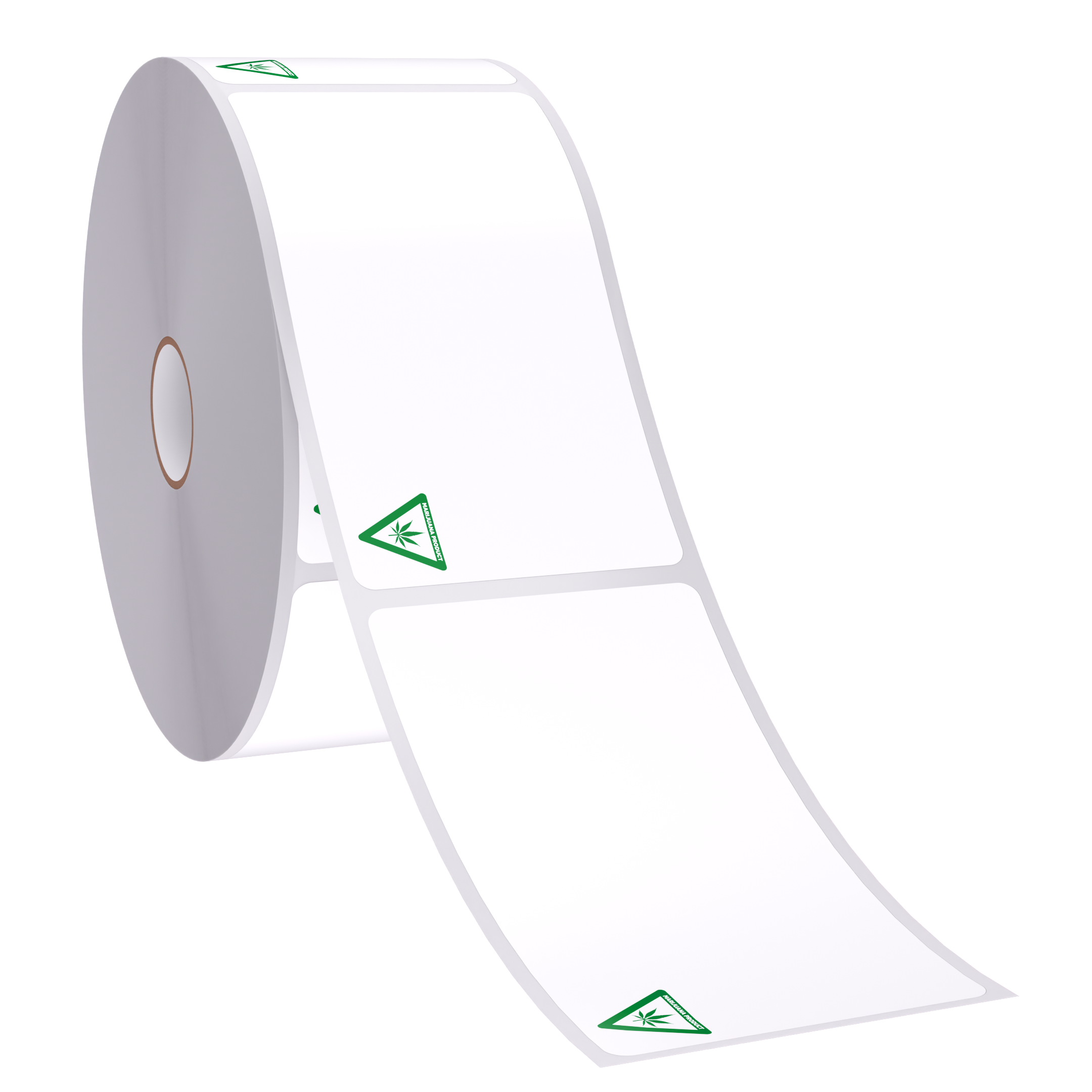 Michigan MMMP Thermal Recreational THC Universal Symbol Labels - BioTrack / Greenbits Landscape (700 qty.)