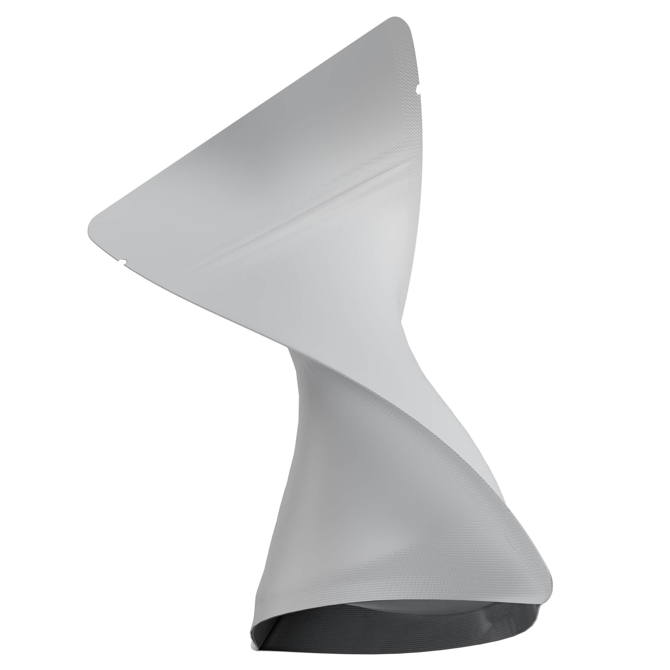 1/8 Ounce 4 X 5 Matte White & Matte White Mylar Bags - (1000 qty.) - Dragon Chewer