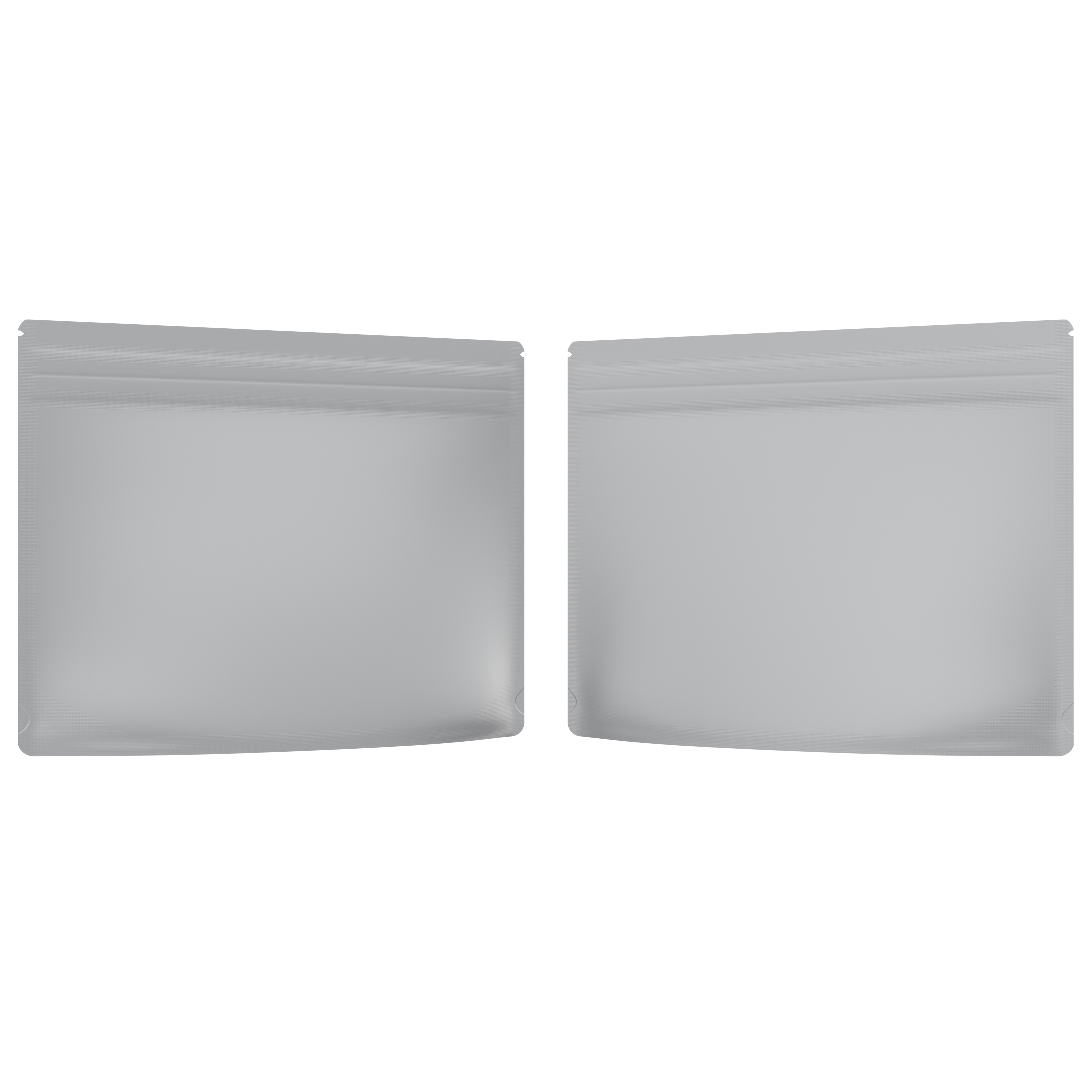 Large 12 x 9 CR Exit Bags Matte White Opaque Mylar Bags - Child Resistant - (800 qty.) - Dragon Chewer