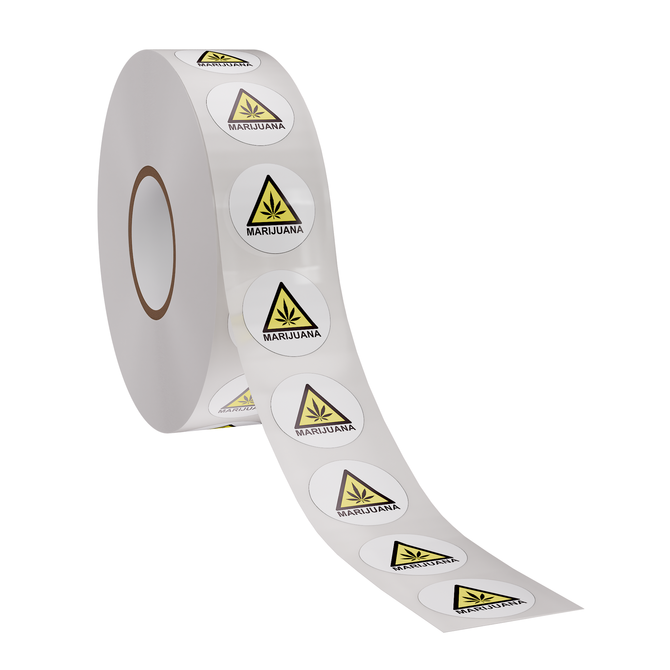 Montana THC Universal Symbol Dispensary Compliant Labels (1,000 qty.)