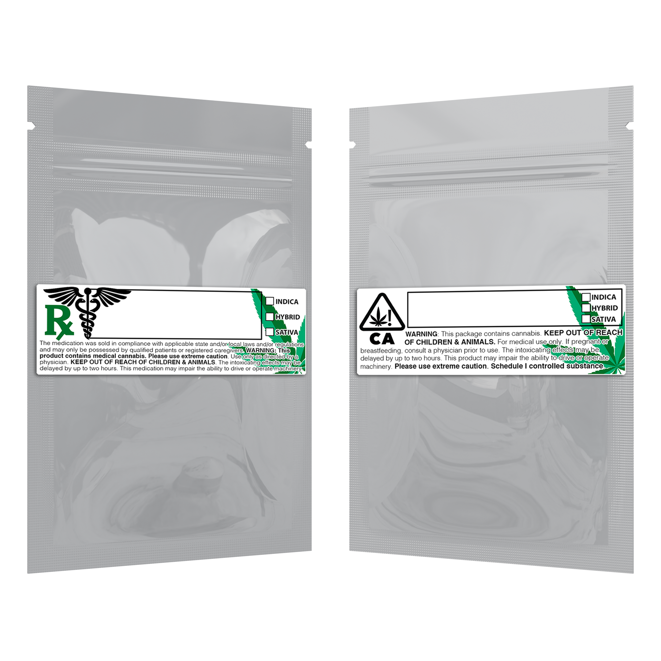 Gloss White Opaque Dragon Chewer 1 gram one g smell proof mylar bags by HIGHLOCK. Best thick wholesale bulk dispensary custom child resistant packaging 420 barrier bags tamper evident resealable large food storage 3 x 4.5 pouch gusset usa cheap small custom labels stickers strain rx generic California cali