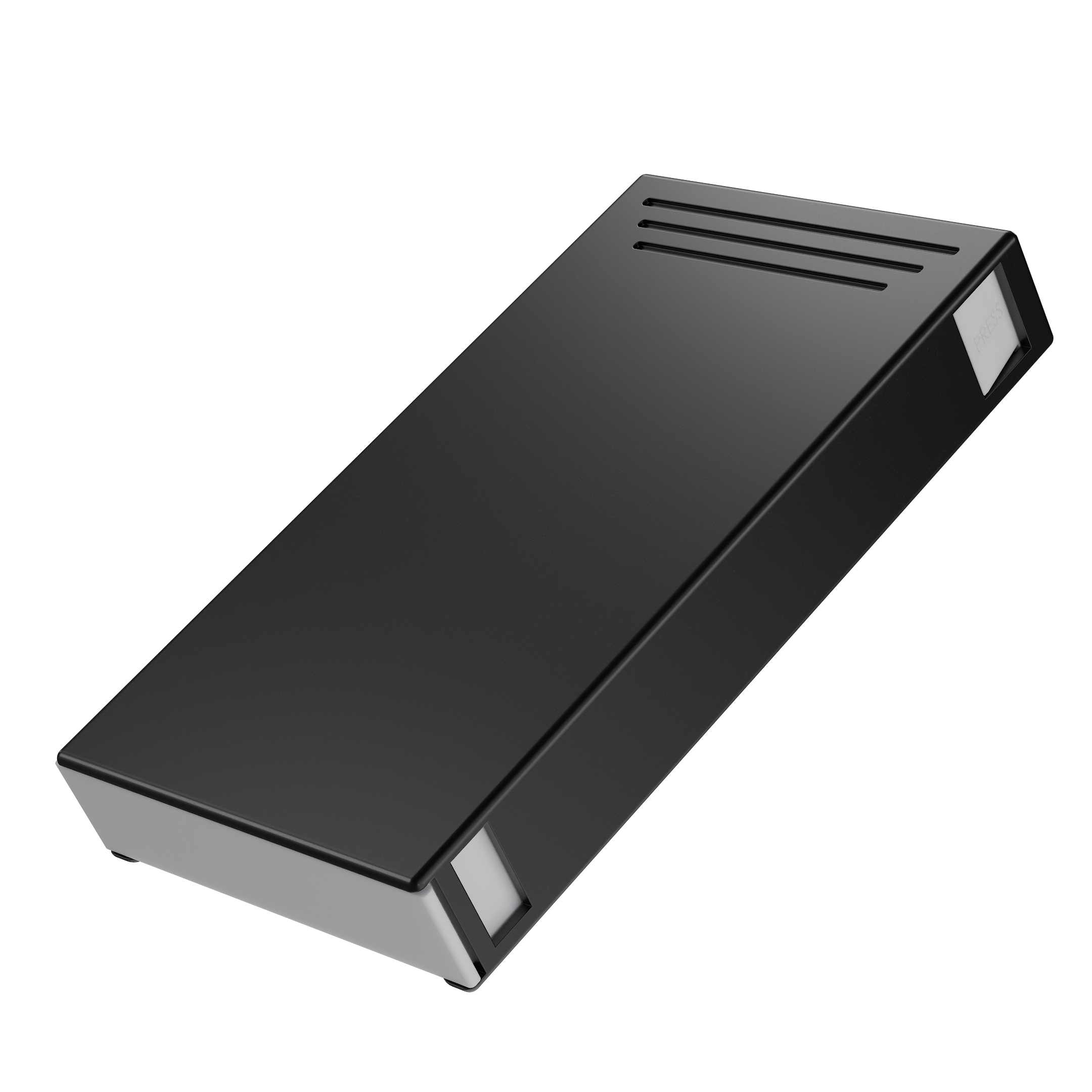 Press N Pull CR Box Container - The 109 - Black & White. 109mm (200 qty.) - Dragon Chewer