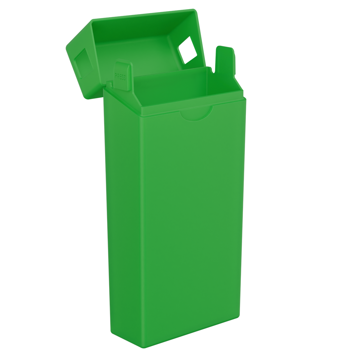 116mm Wide Green Pre Roll Packaging Box - Pinch N Flip (100 qty.) - Dragon Chewer