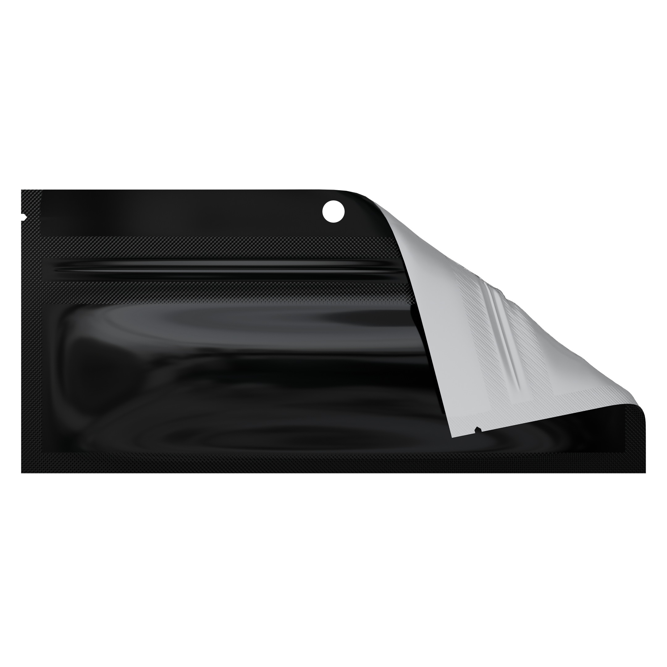 Gloss Black Vista Clear Translucent Transparent Dragon pre-roll smell proof mylar bags by HIGHLOCK. Best thick wholesale bulk dispensary custom child resistant packaging 420 barrier bags tamper evident resealable large food storage near me nearby 6 x 2.7 blunts cones papers joints 70mm 84mm 109mm rolling 100 pack hang hole