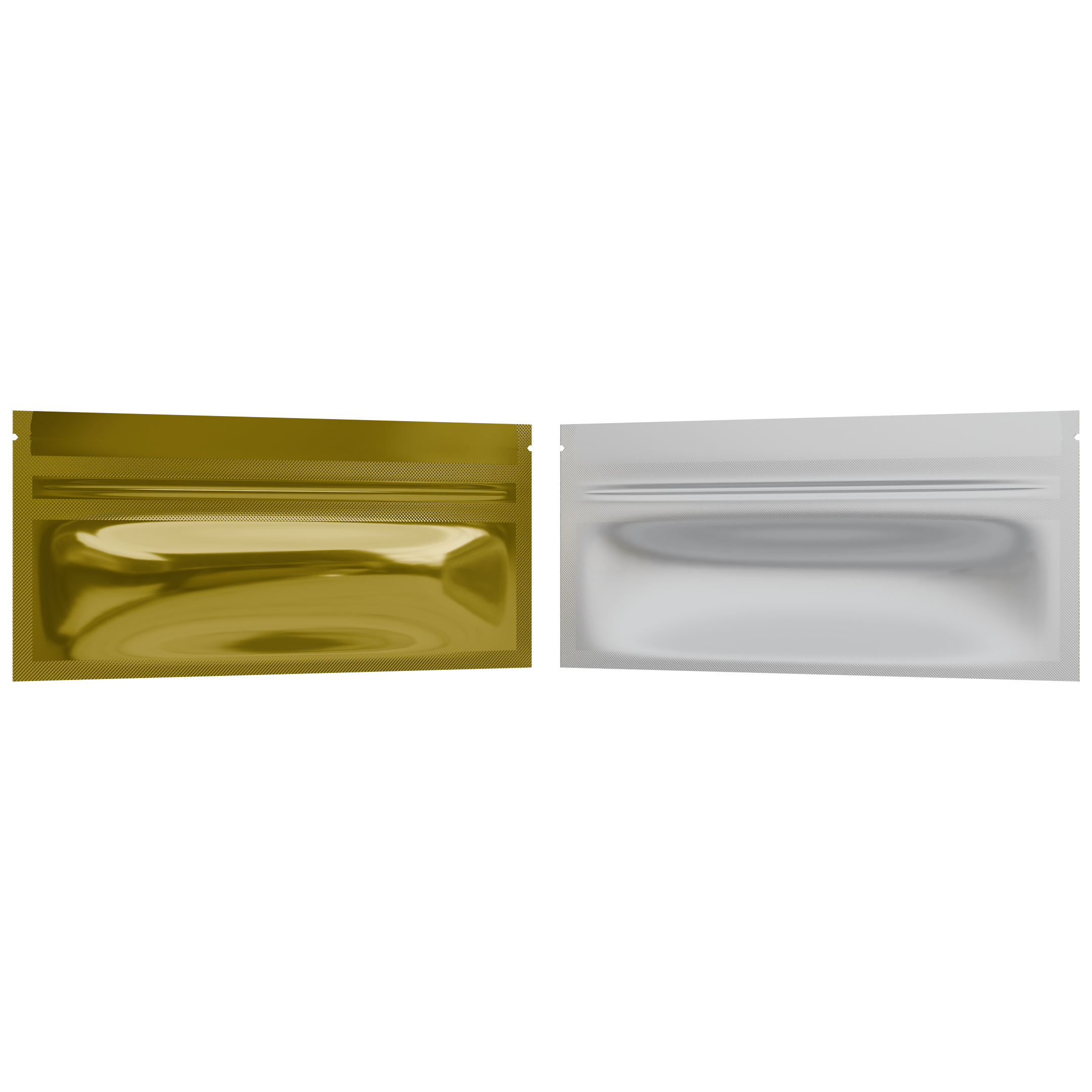 Gloss Gold Vista Clear Translucent Transparent Dragon pre-roll smell proof mylar bags by HIGHLOCK. Best thick wholesale bulk dispensary custom child resistant packaging 420 barrier bags tamper evident resealable large food storage near me nearby 6 x 2.7 blunts cones papers joints 70mm 84mm 109mm rolling