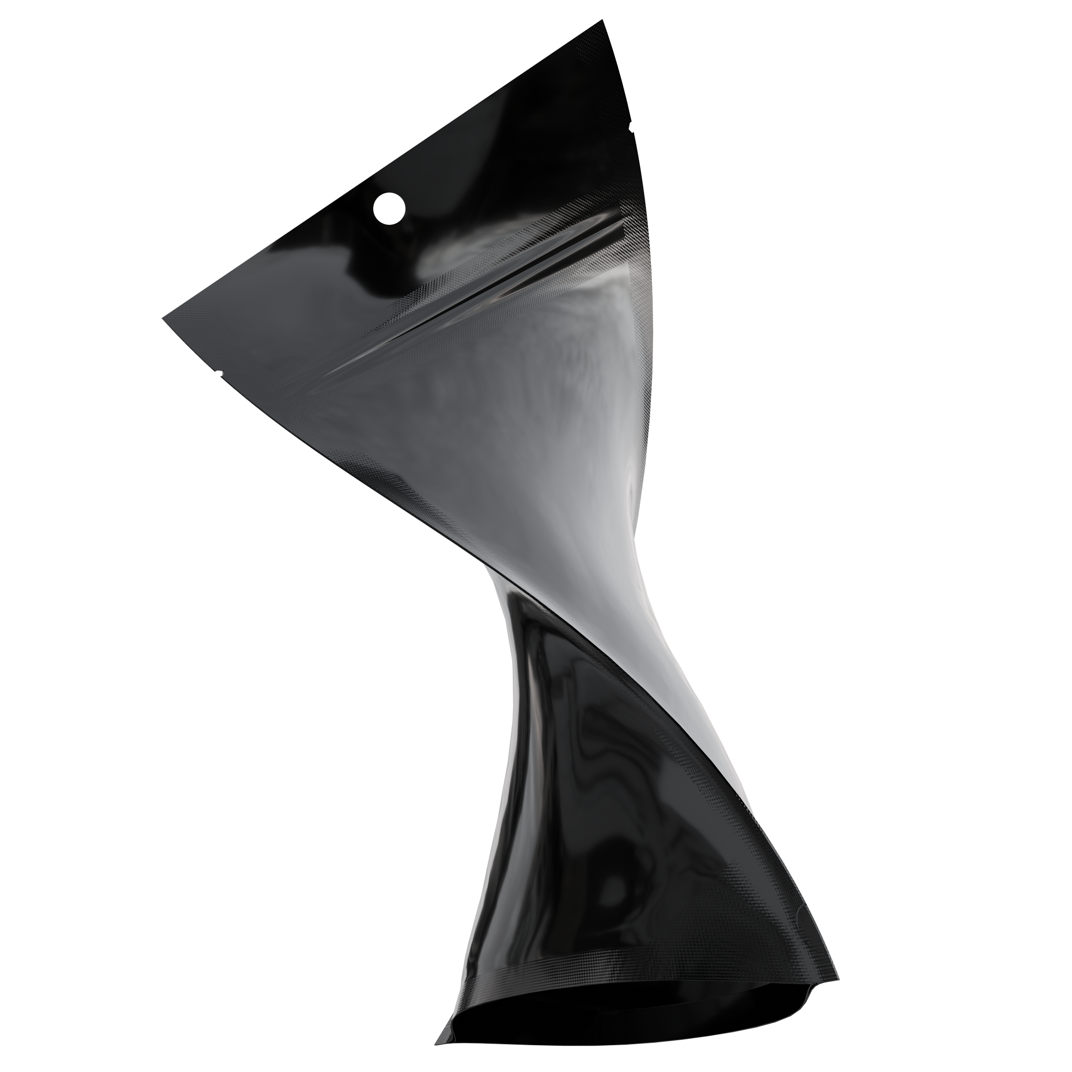 Gloss Black Opaque Dragon Chewer 7 g gram 1/4 ounce smell proof mylar bags by HIGHLOCK. Best thick wholesale bulk dispensary custom child resistant packaging 420 barrier bags tamper evident resealable large food storage near me nearby 4 x 6 50 pack hang hole