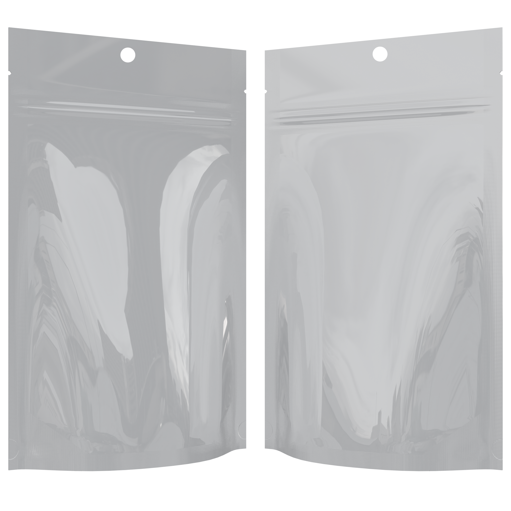 Gloss White Opaque Dragon Chewer 7 g gram 1/4 ounce smell proof mylar bags by HIGHLOCK. Best thick wholesale bulk dispensary custom child resistant packaging 420 barrier bags tamper evident resealable large food storage near me nearby 4 x 6 hang hole