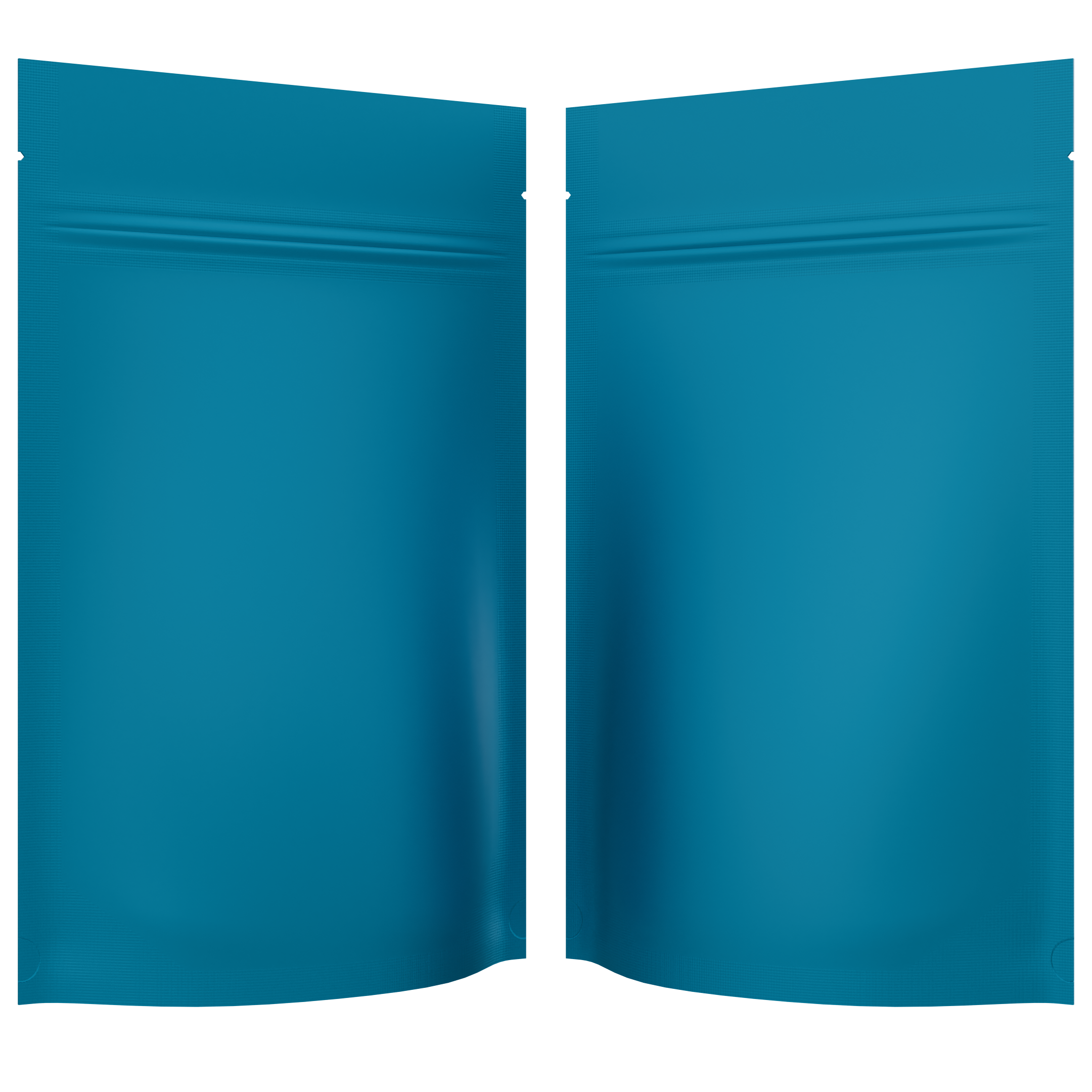 Matte Blue Opaque Dragon Chewer 7 g gram 1/4 ounce smell proof mylar bags by HIGHLOCK. Best thick wholesale bulk dispensary custom child resistant packaging 420 barrier bags tamper evident resealable large food storage 4x6 pouch gusset 50 pack