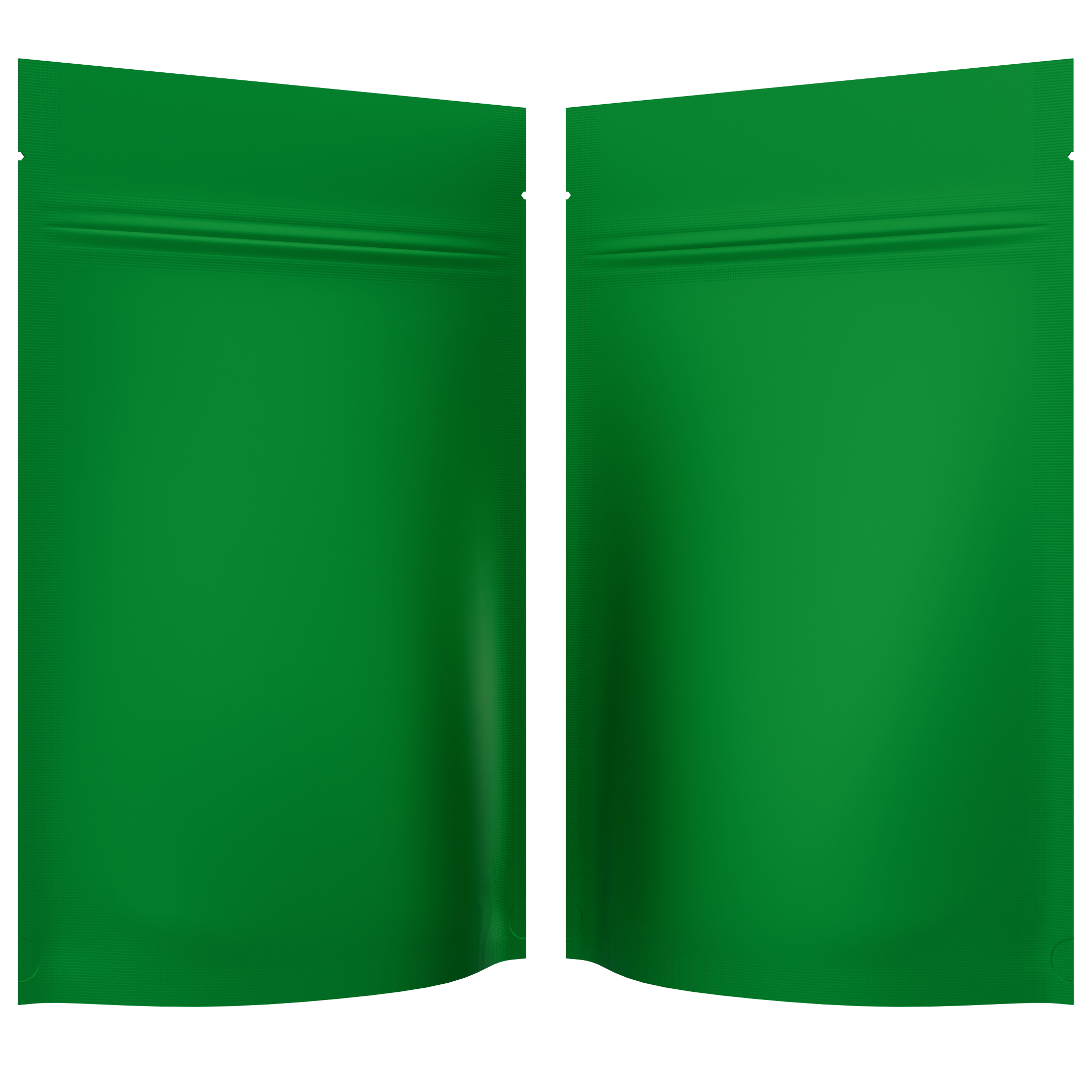 Matte Green Opaque Dragon Chewer 7 g gram 1/4 ounce smell proof mylar bags by HIGHLOCK. Best thick wholesale bulk dispensary custom child resistant packaging 420 barrier bags tamper evident resealable large food storage 4x6 pouch gusset 50 pack