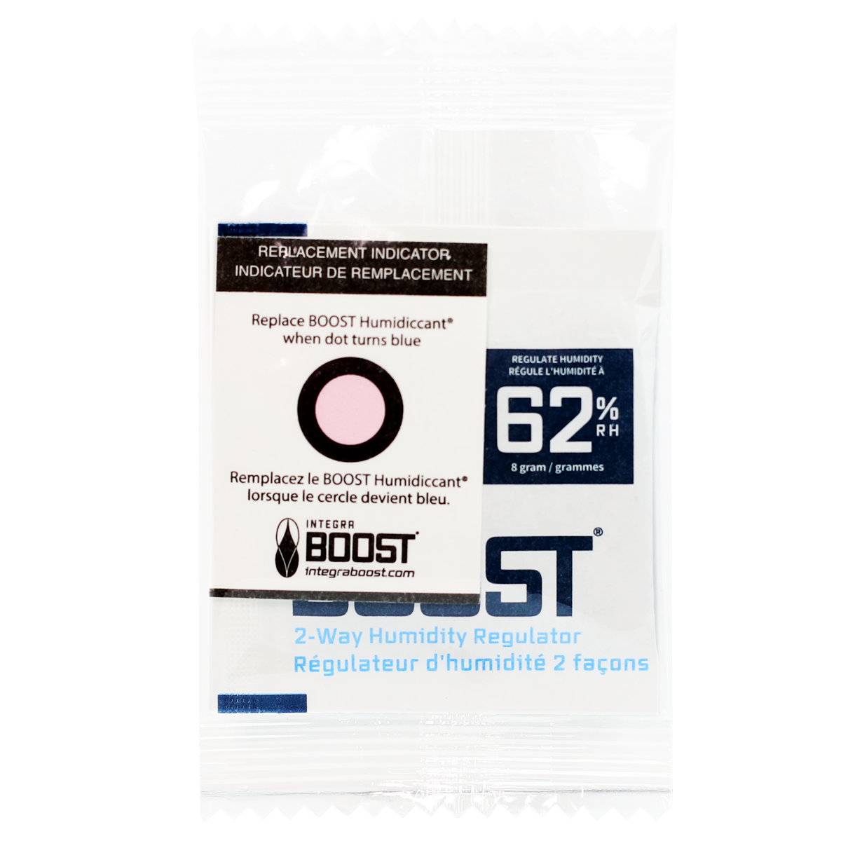 integra boost humidity packs for tobacco Display BOOST 2-way Control 62% Size 8-Gram Integra Boost 2-Way Humidity