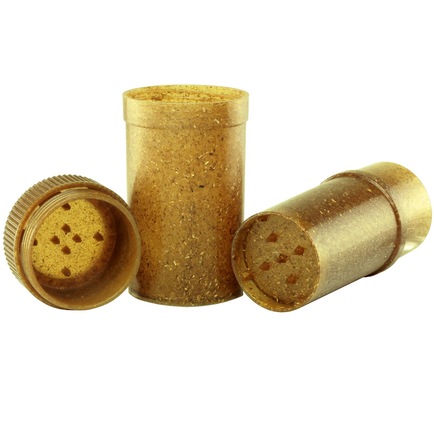 GT4 - Natural Hemp Herb Grinder w/Storage Container