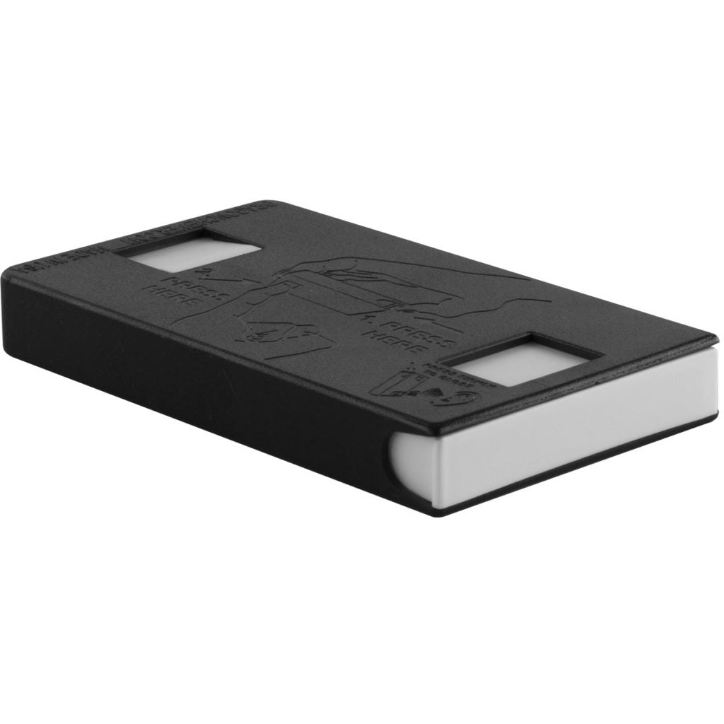 Press N' Pull child resistant pre roll, cartridge, edible & concentrate container box by Dragon Chewer