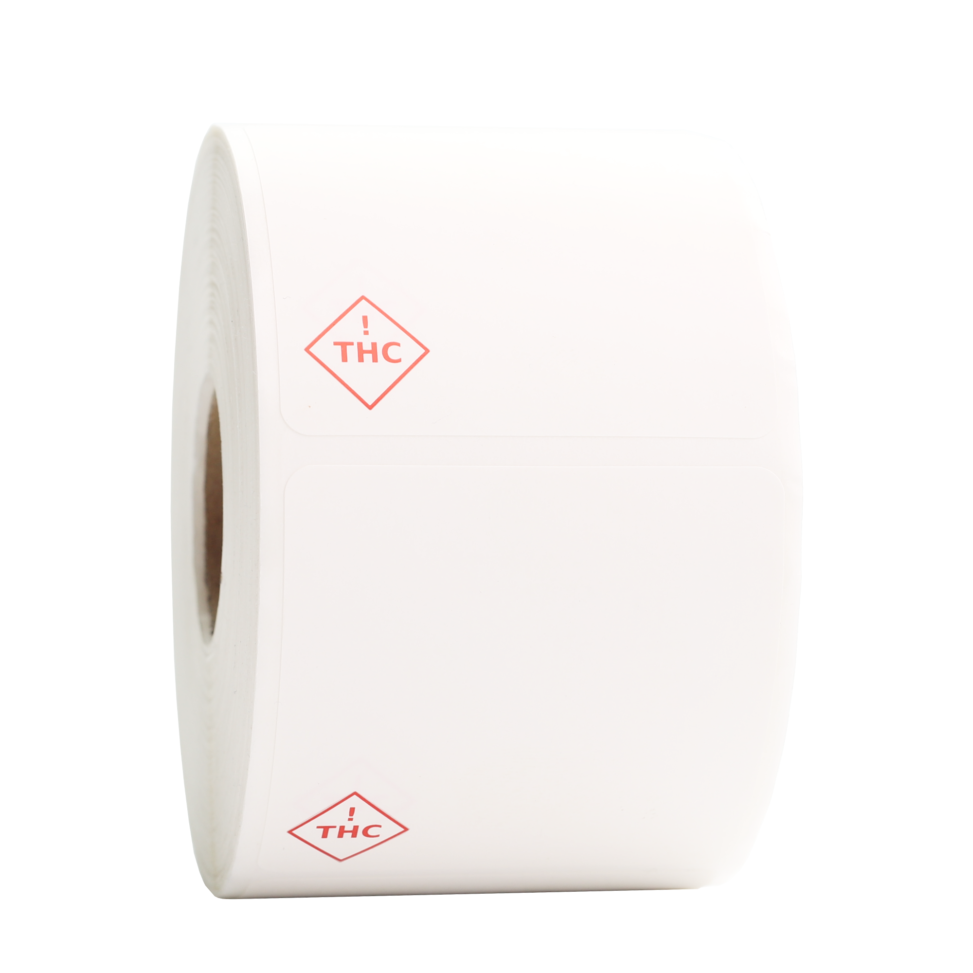 High-Quality Compliance: Dragon Chewer's 2x2 Colorado & Florida Thermal Recreational THC Universal Symbol Labels - Elevate Your Cannabis Packaging Standards