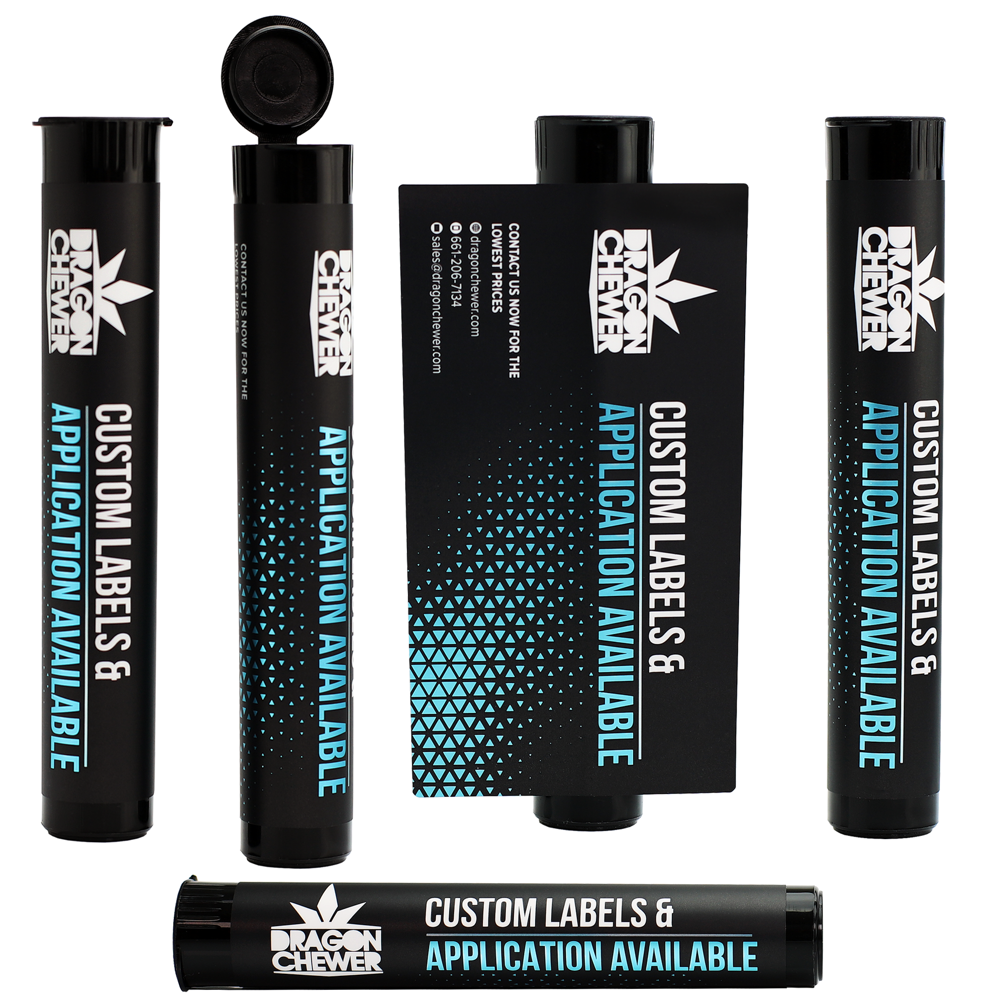 Character Tube Wraps Custom Pre Roll Tubes With Labels