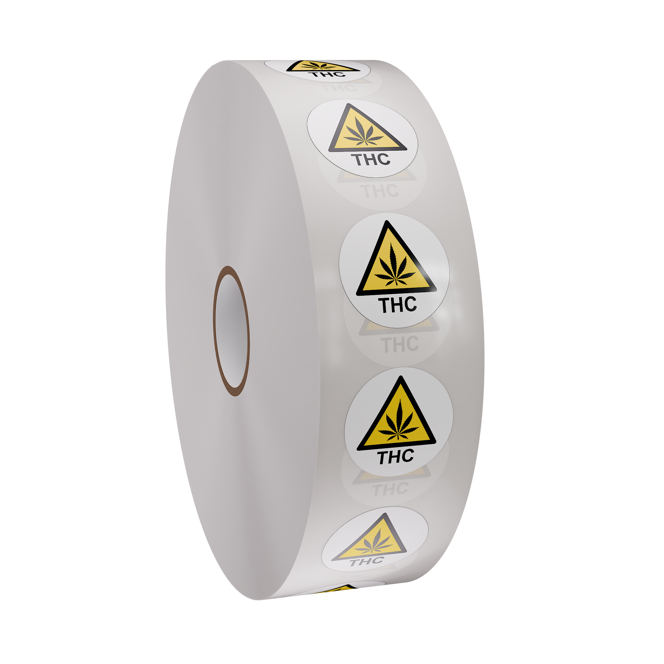 Minnesota THC Universal Symbol Dispensary Compliant Labels .75" (1,000 qty.)