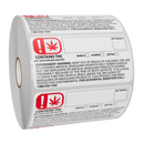 OMMA 3x1.5 Oklahoma THC Universal Symbol Labels (1,000 qty.)