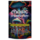 1/4th Ounce Holographic Black Designer Mushroom Custom Printed Mylar Bags (1,000 qty.)