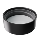 2 Ounce Tall Clear Glass Jar - Child Resistant Black Smooth Cap Pre Roll Multipack - (120 qty.)